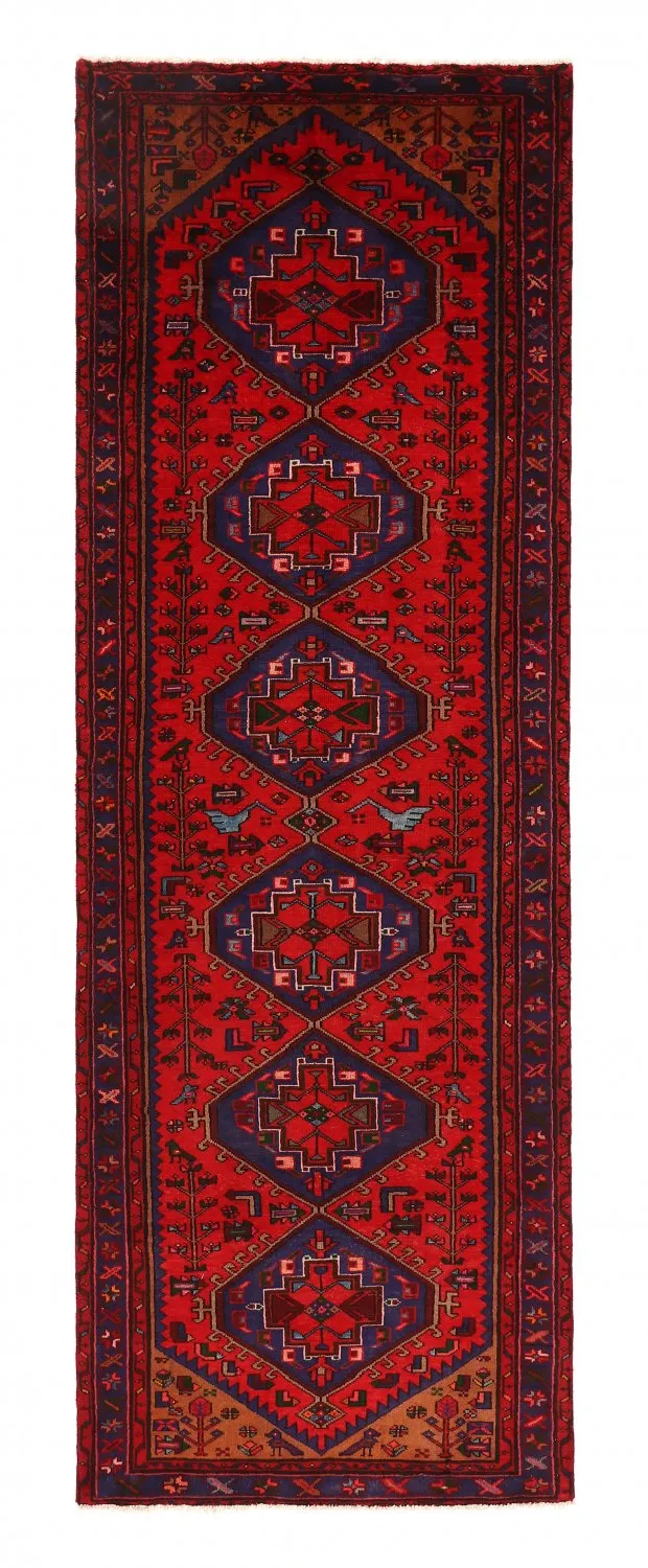 Orientalischer Teppich Hamedan 292 x 101 cm