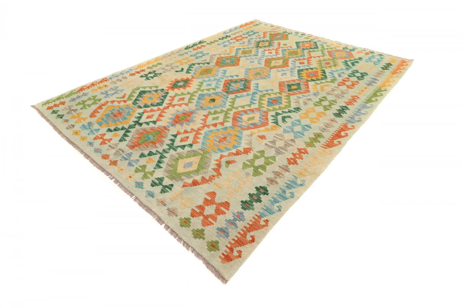 Orientalischer Kelim-Teppich 249 x 180 cm