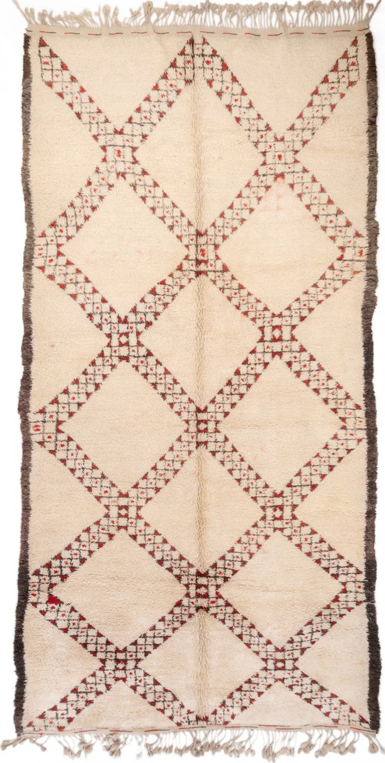 Kelim Marokkanische Berber Teppich Azilal 370 x 190 cm