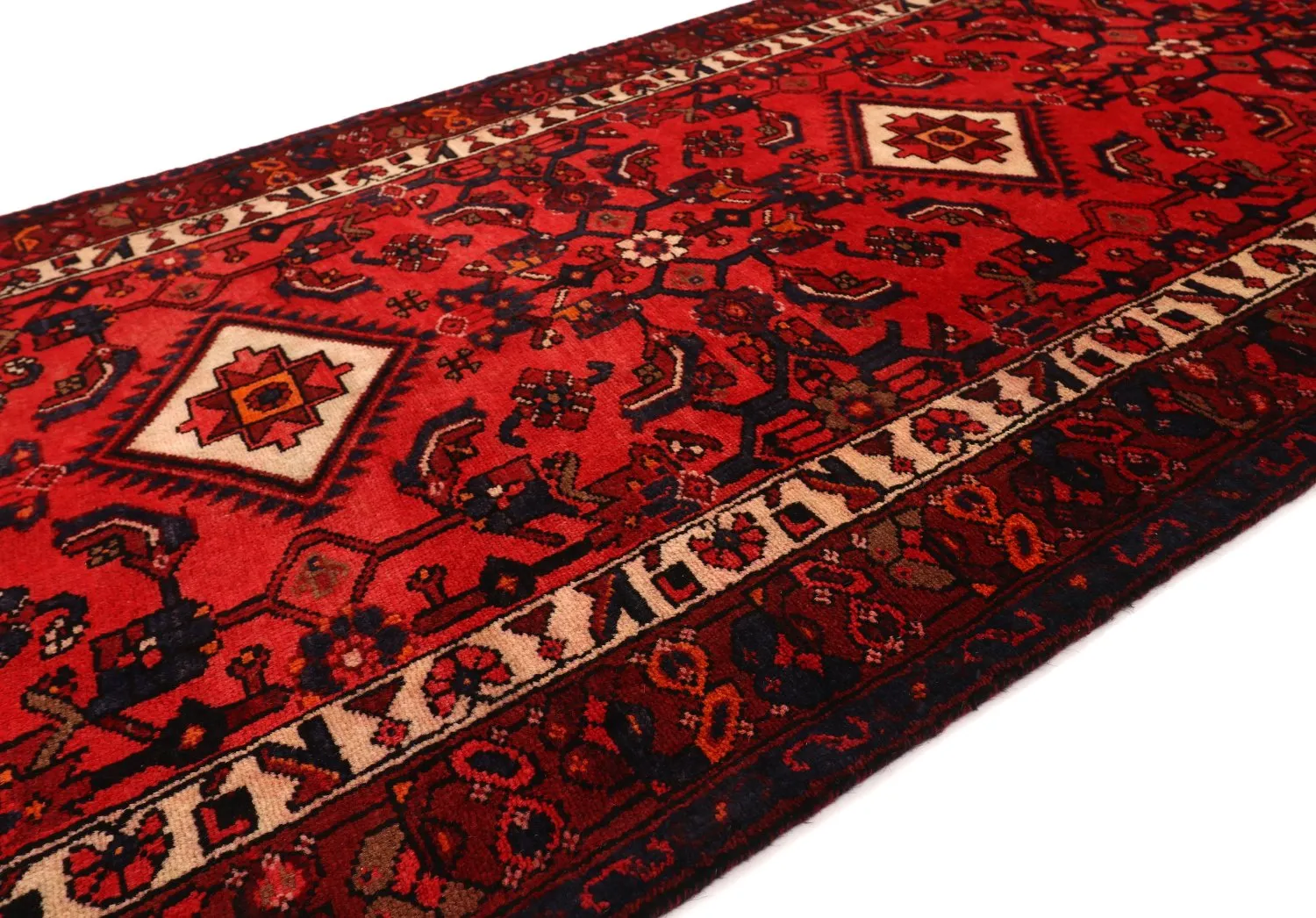 Orientalischer Teppich Hamedan 317 x 106 cm