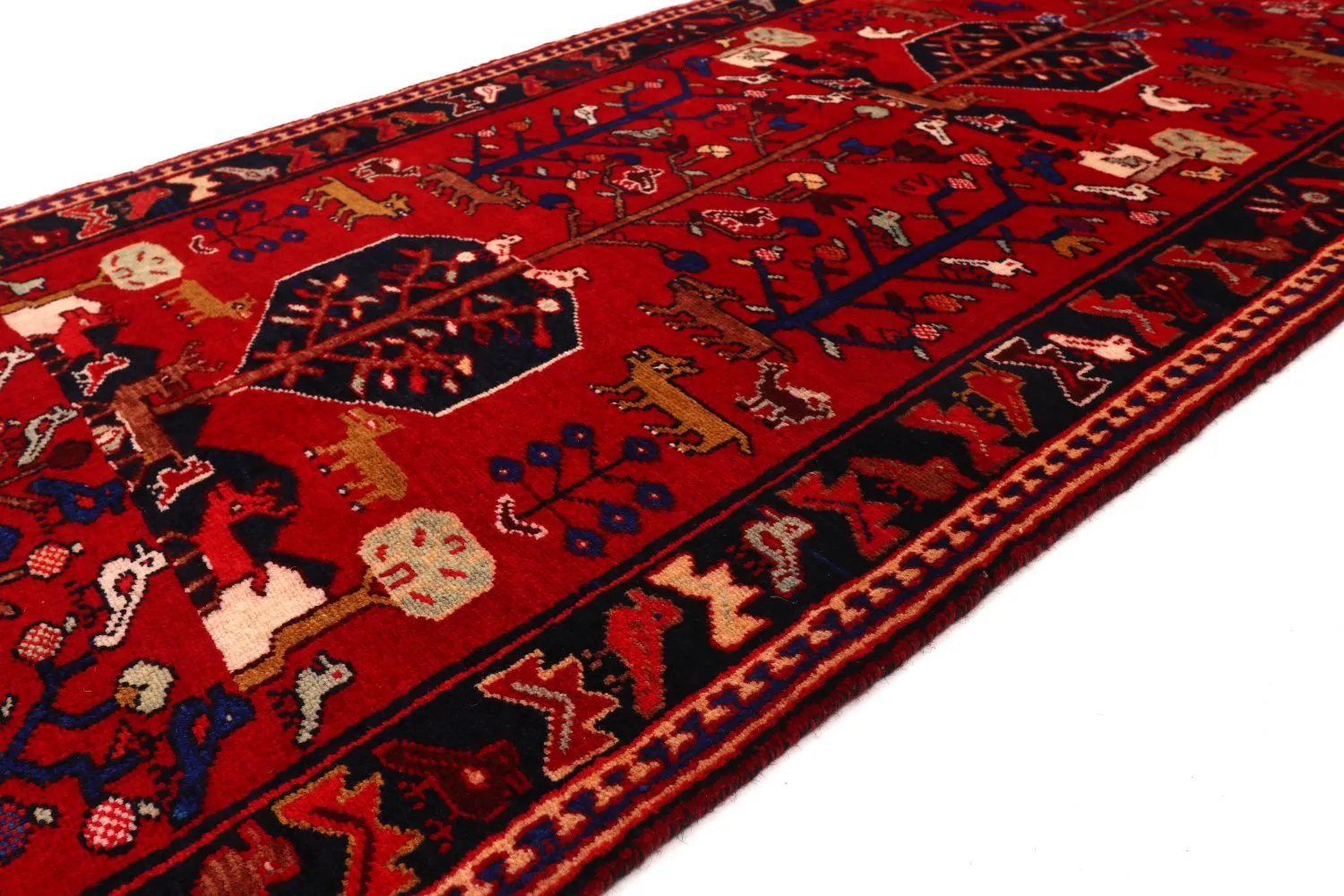 Orientalischer Teppich Hamedan 297 x 108 cm