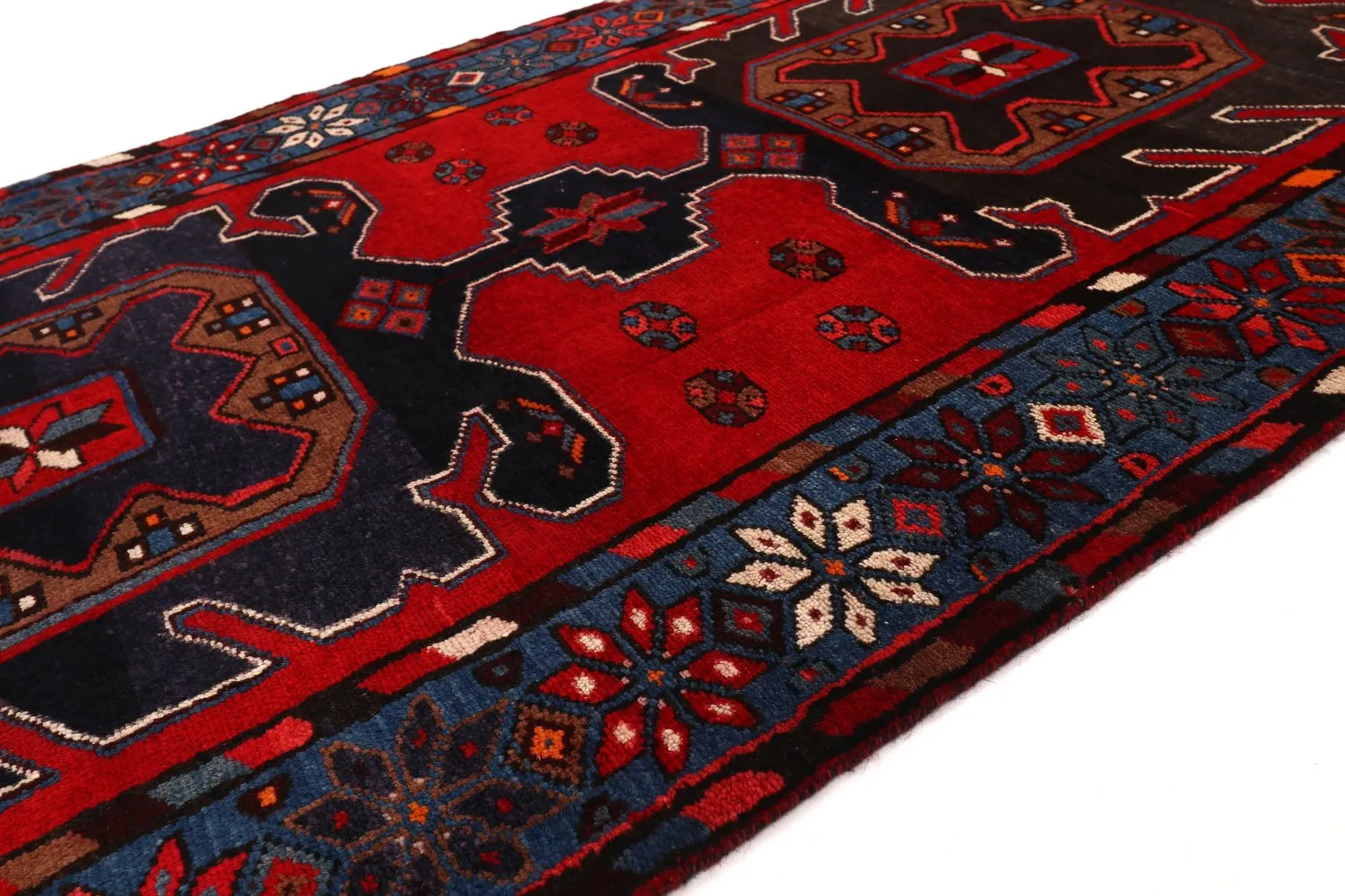 Orientalischer Teppich Hamedan 292 x 107 cm