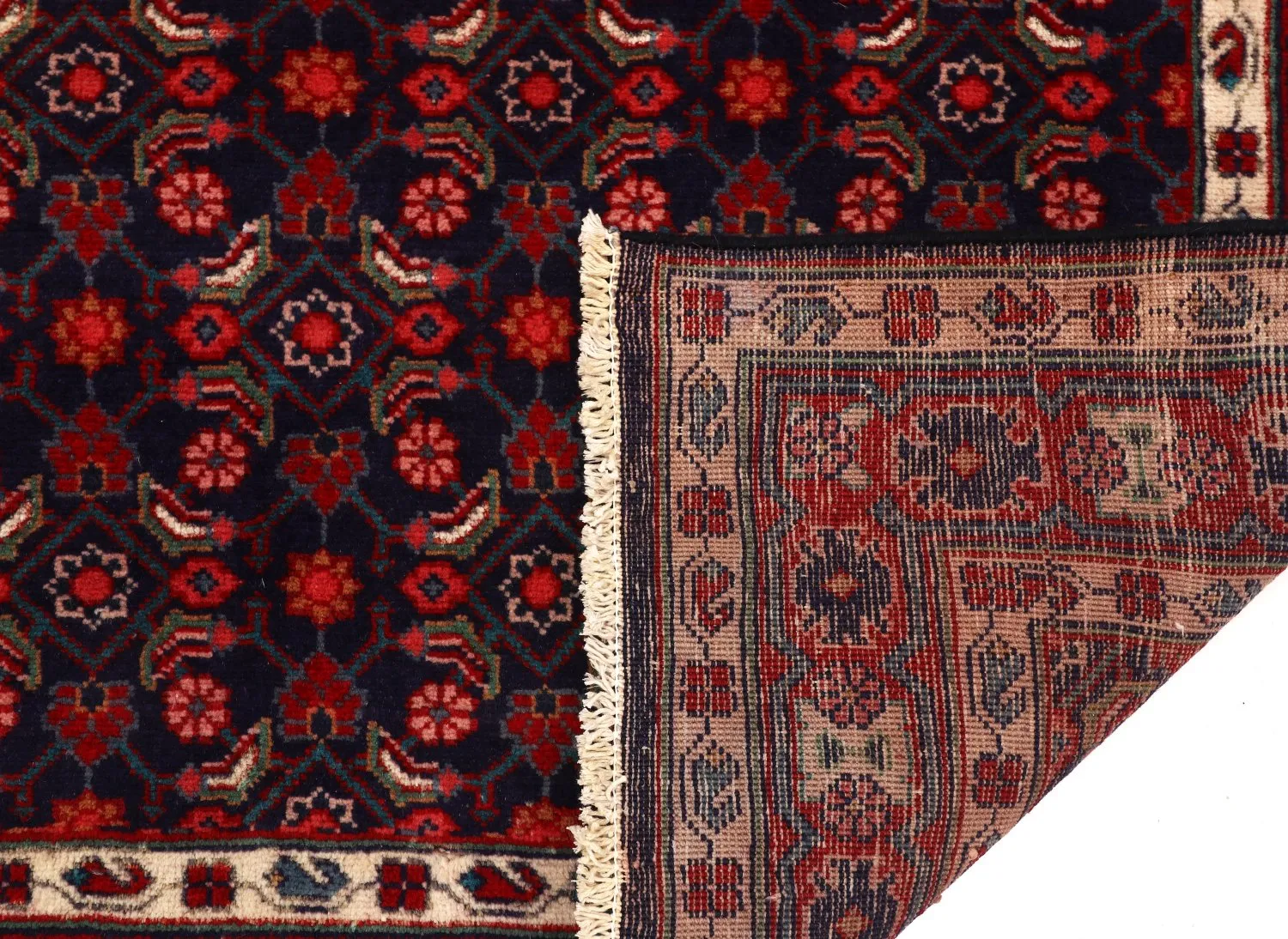 Orientalischer Teppich Hamedan 306 x 105 cm