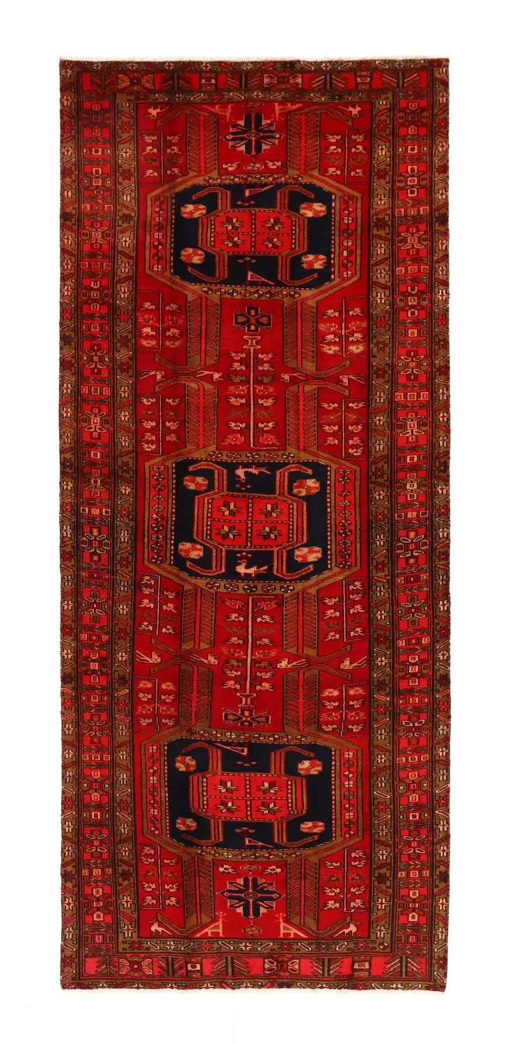 Orientalischer Teppich Hamedan 326 x 135 cm