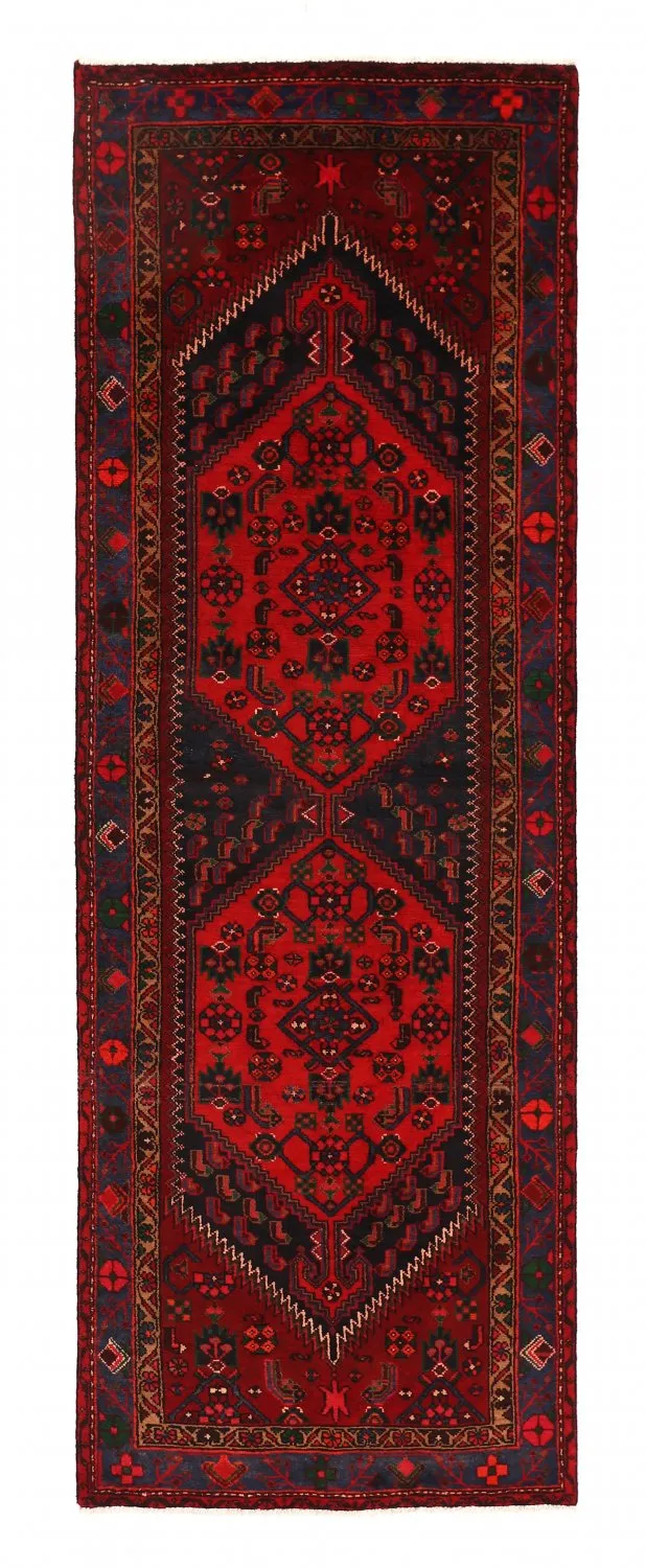 Orientalischer Teppich Hamedan 298 x 102 cm