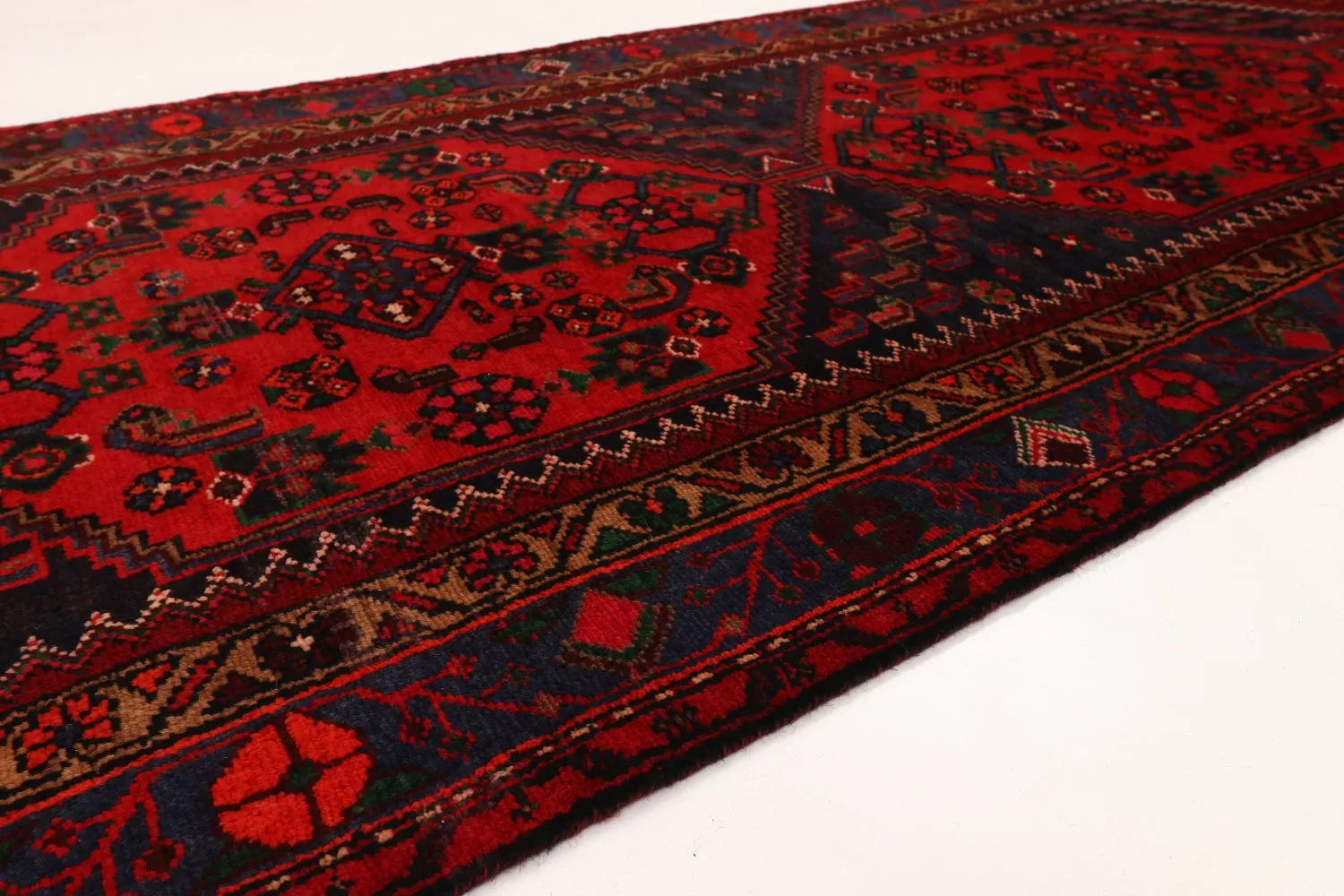 Orientalischer Teppich Hamedan 298 x 102 cm