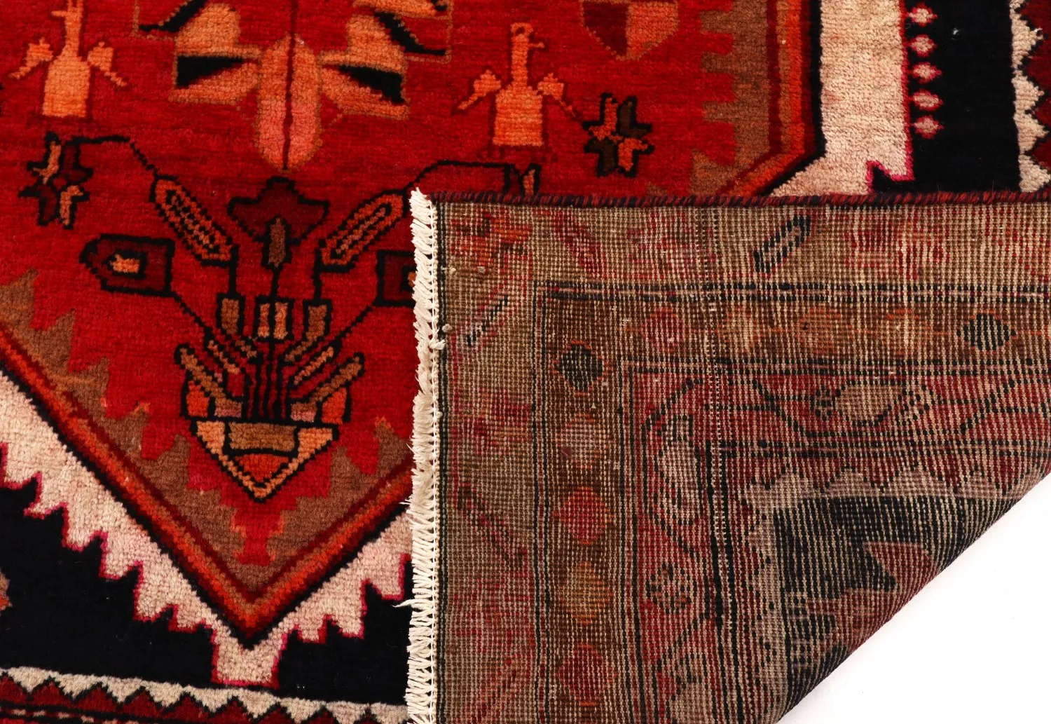 Orientalischer Teppich Hamedan 305 x 128 cm