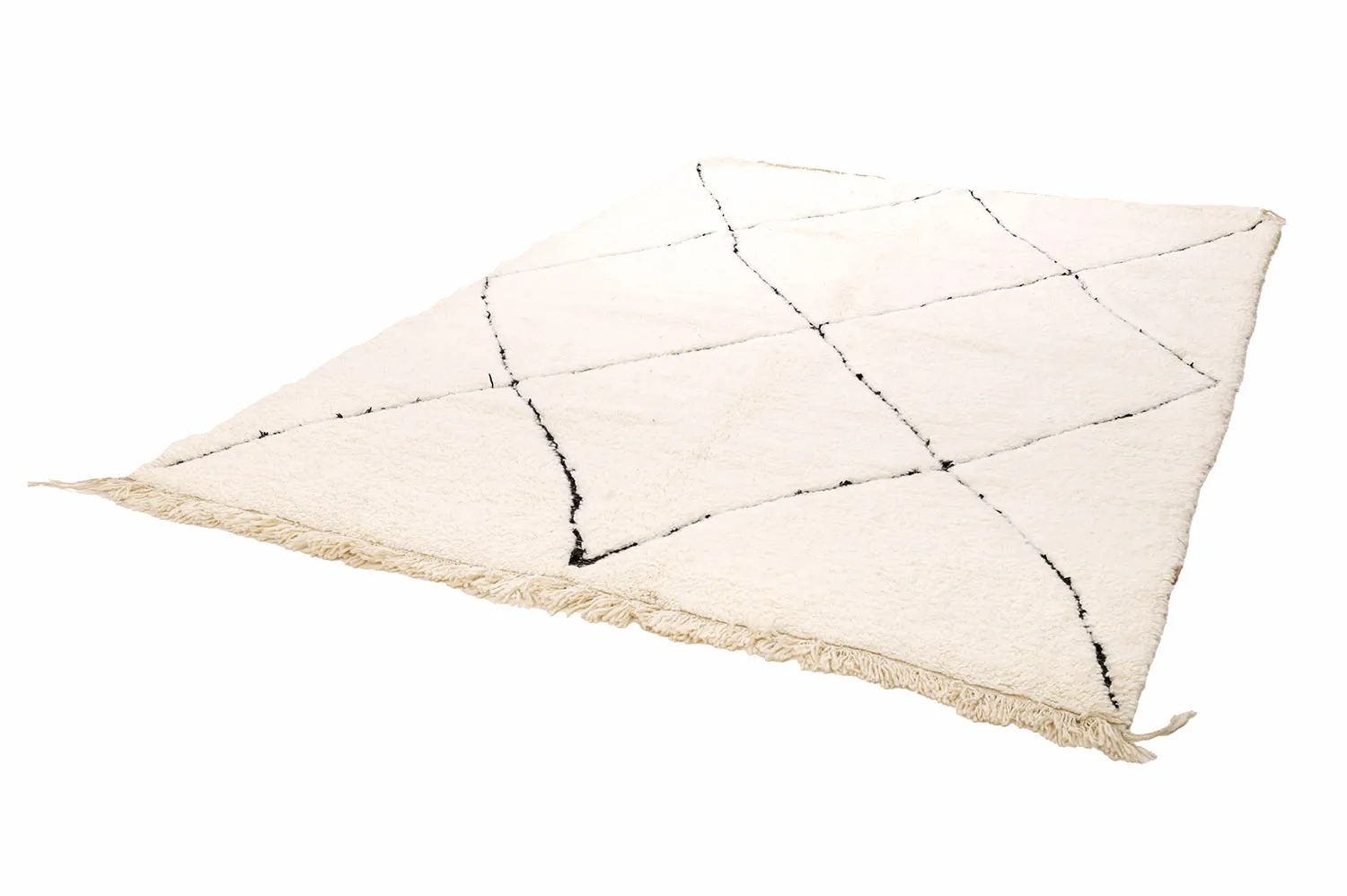 Kelim Marokkanische Berber Teppich Beni Ouarain 205 x 290 cm