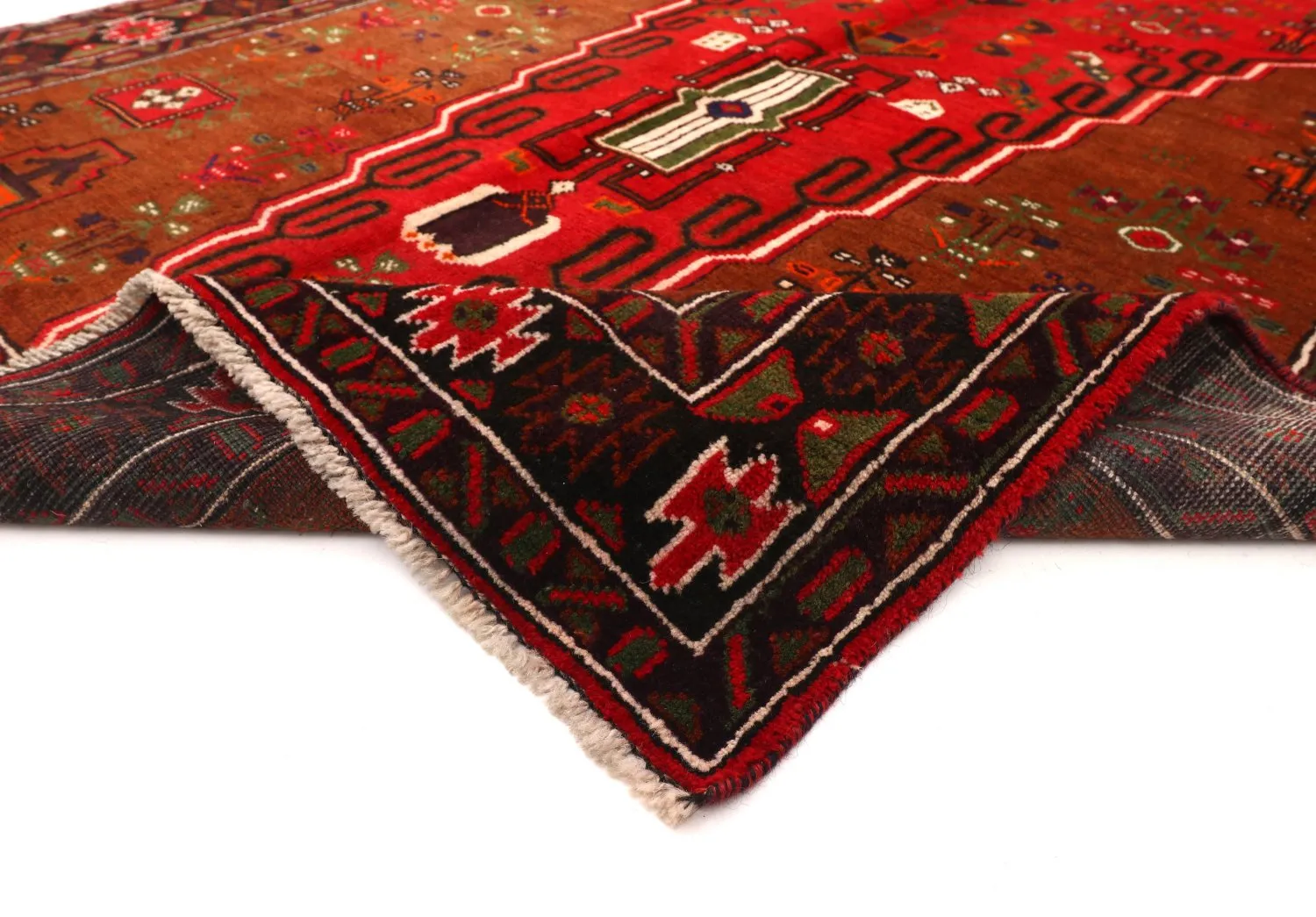 Orientalischer Teppich Hamedan 297 x 131 cm
