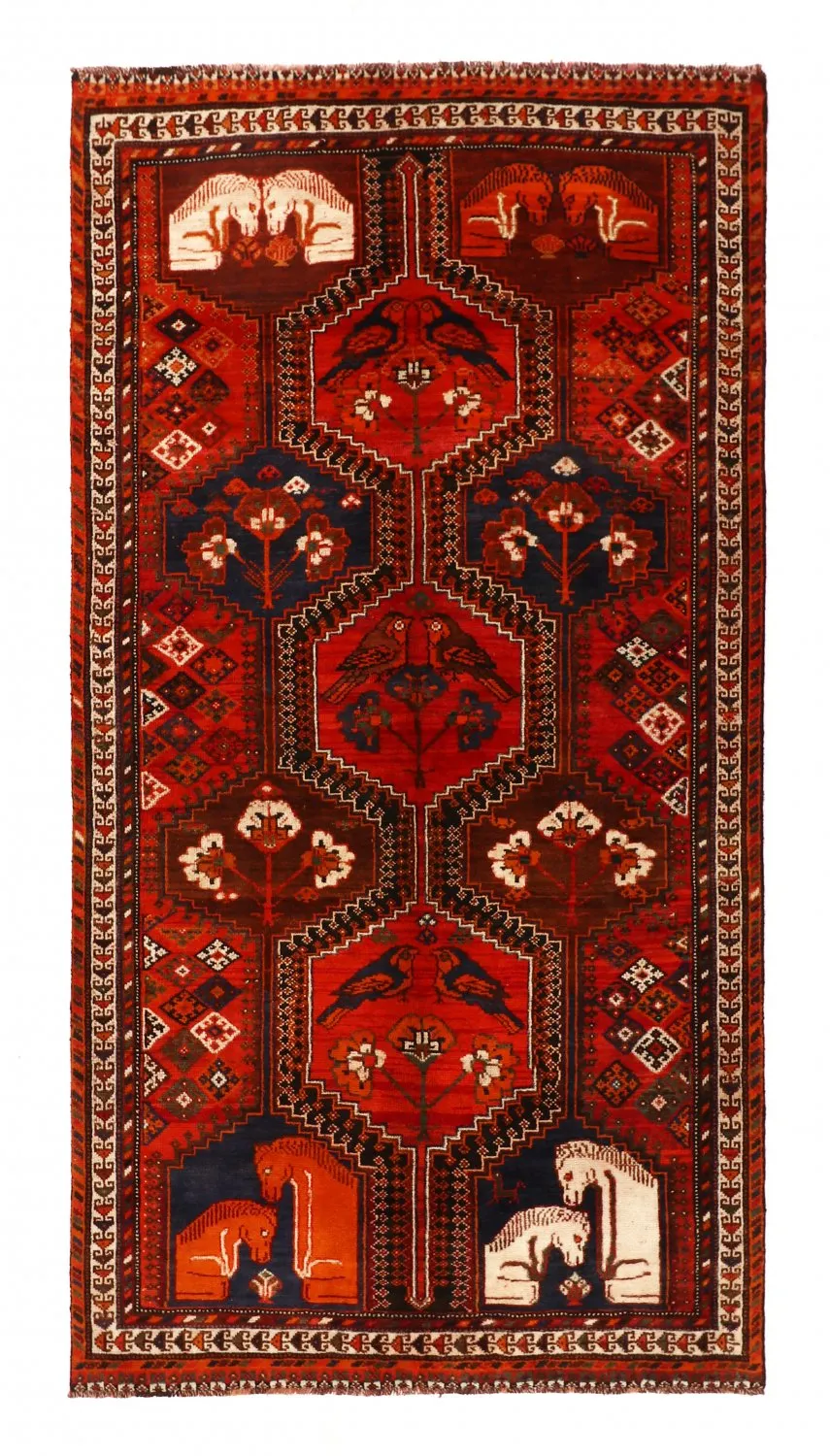 Orientalischer Teppich Hamedan 287 x 150 cm