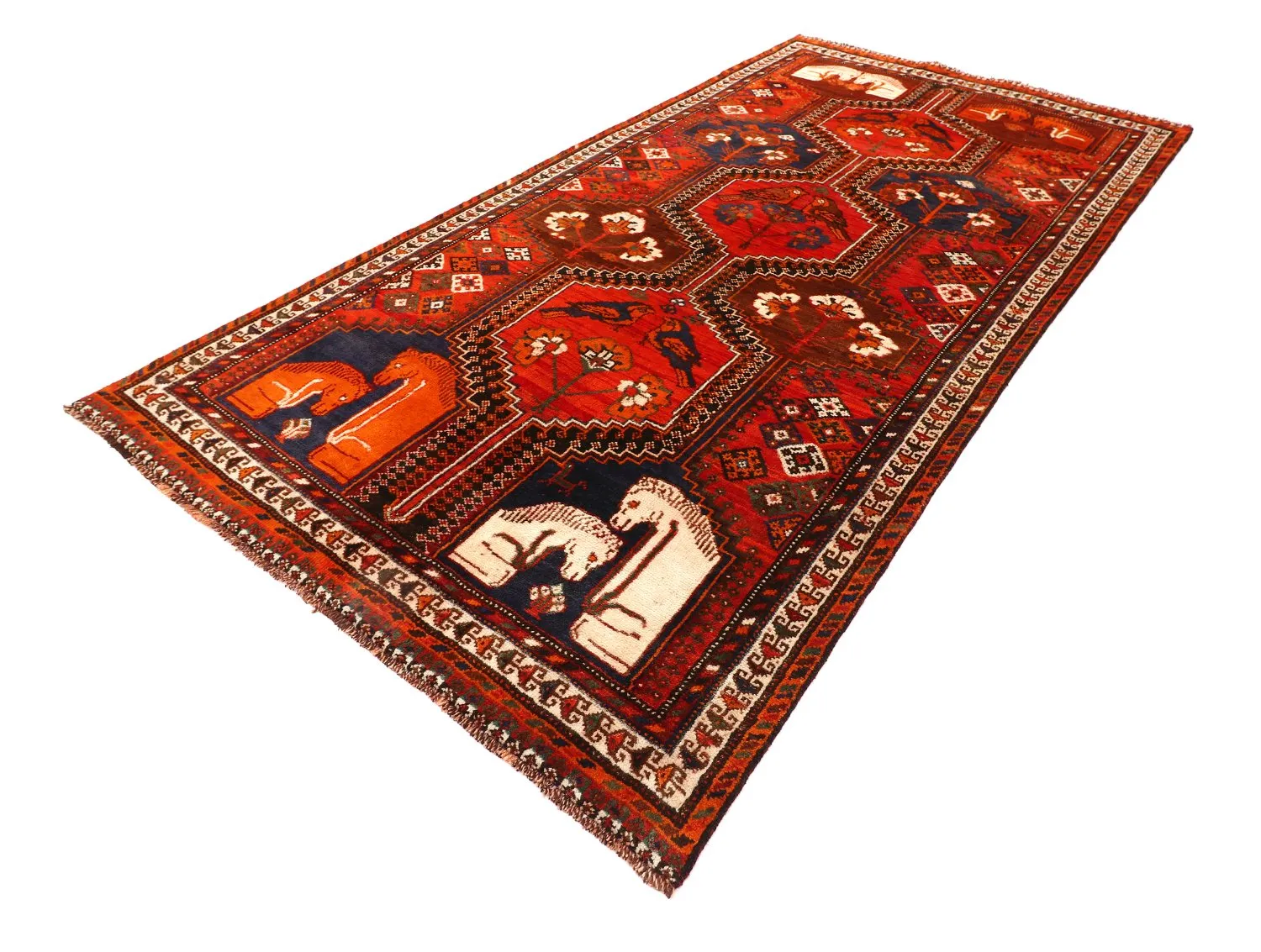 Orientalischer Teppich Hamedan 287 x 150 cm