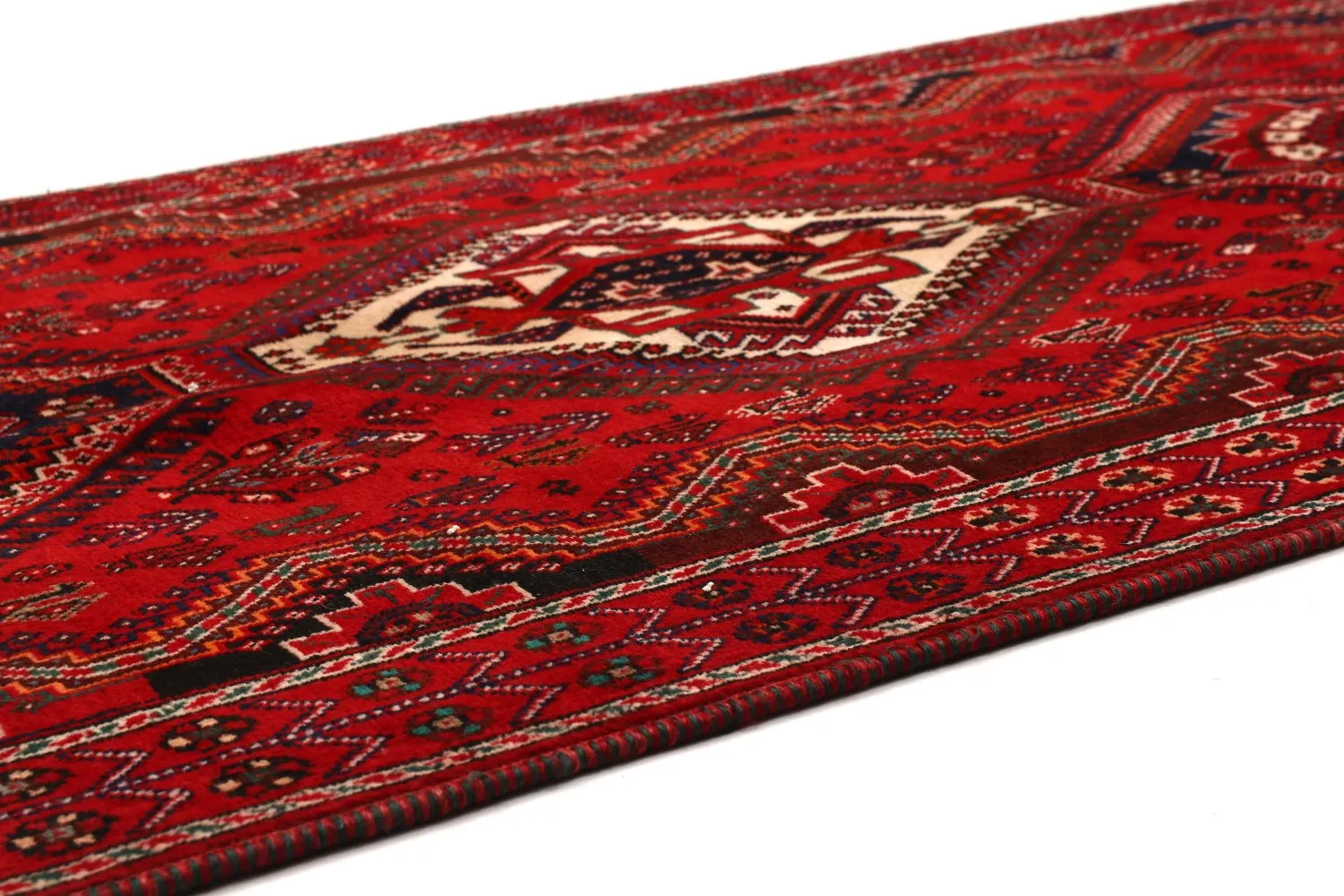 Orientalischer Teppich Hamedan 296 x 112 cm