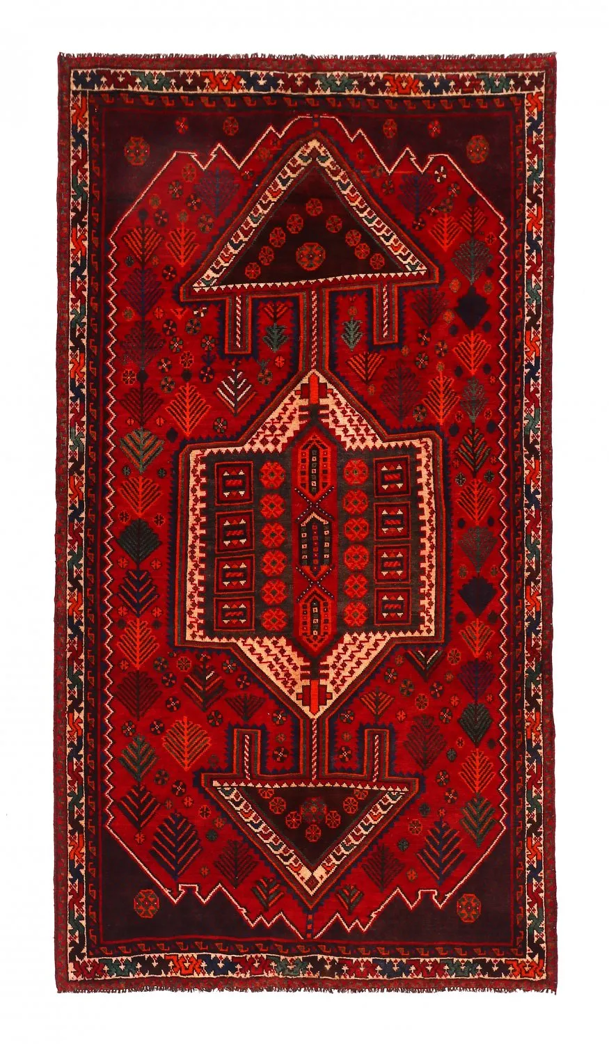 Orientalischer Teppich Hamedan 283 x 149 cm