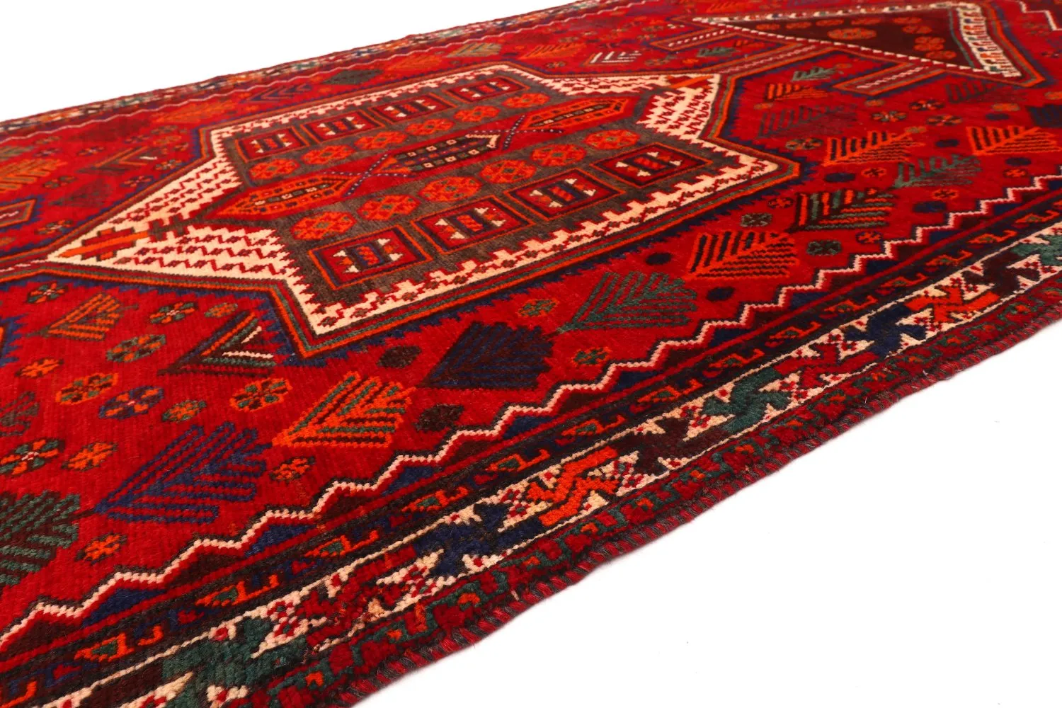 Orientalischer Teppich Hamedan 283 x 149 cm
