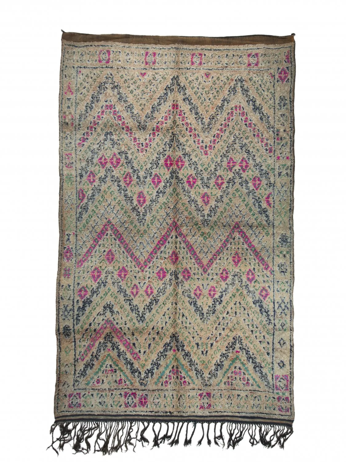 Kelim Marokkanische Berber Teppich Azilal Special Edition 340 x 210 cm