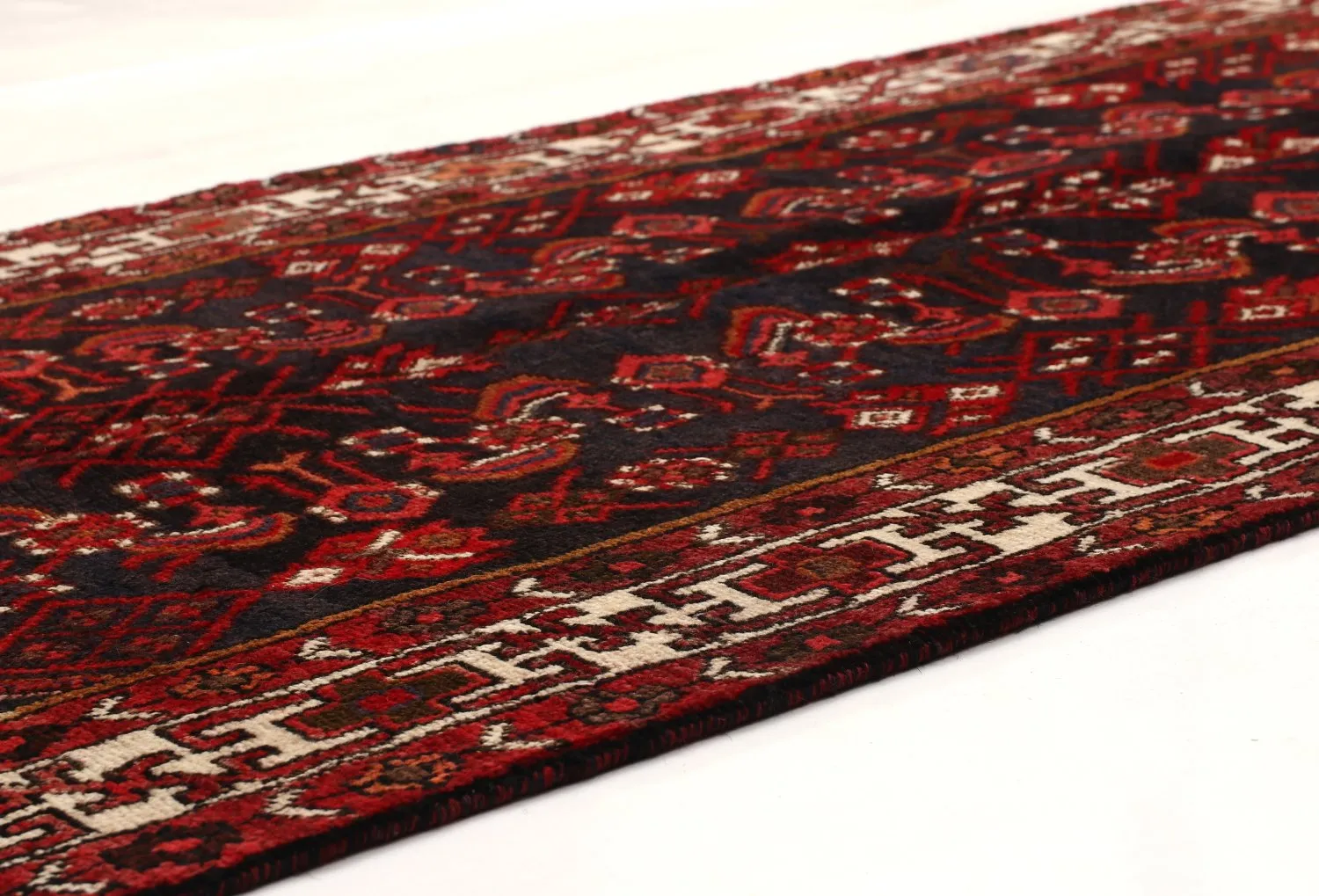 Orientalischer Teppich Hamedan 277 x 105 cm