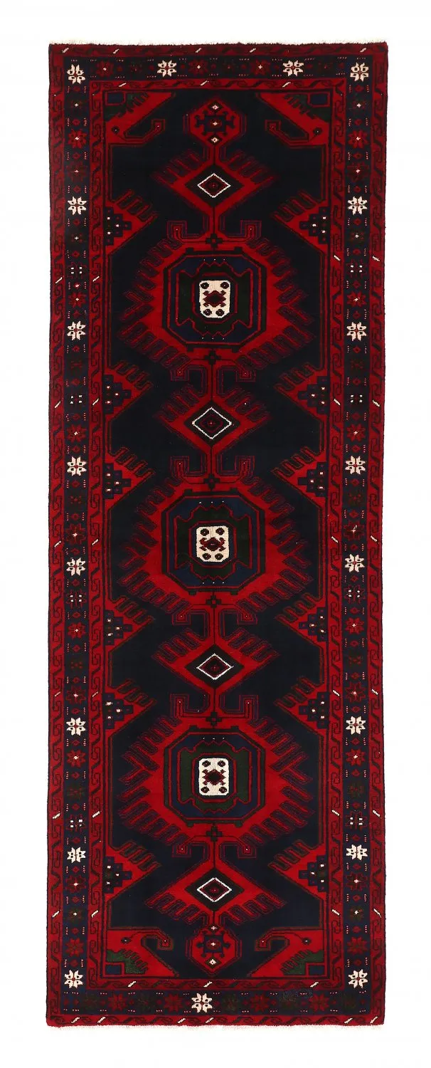 Orientalischer Teppich Hamedan 308 x 102 cm