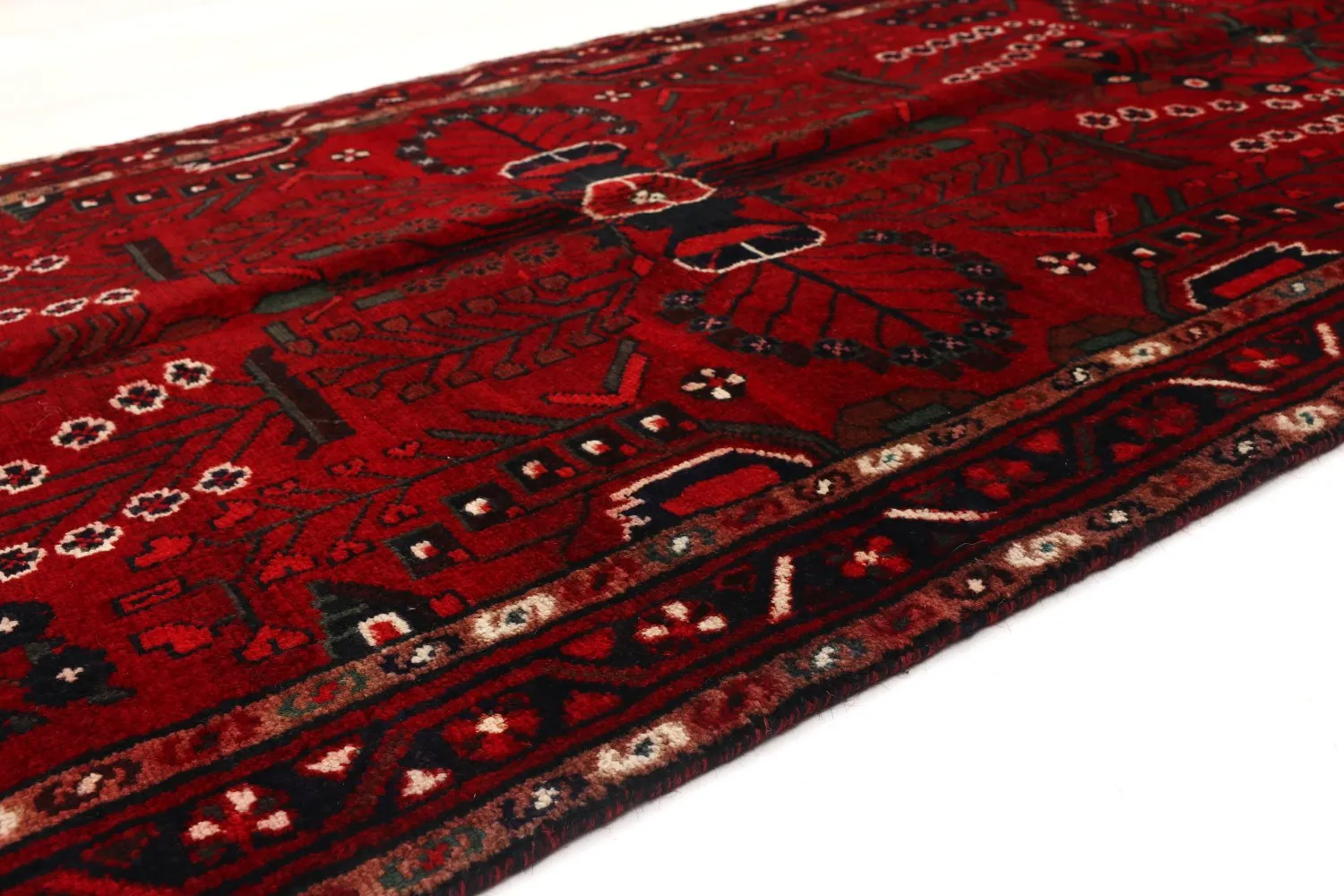 Orientalischer Teppich Hamedan 309 x 103 cm