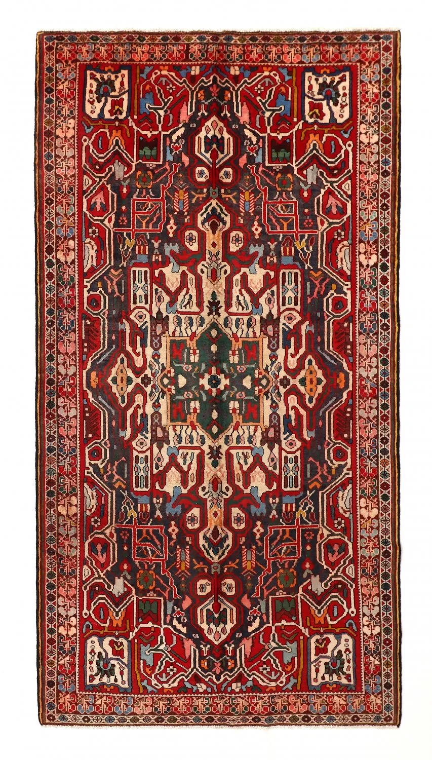 Orientalischer Teppich Hamedan 303 x 162 cm