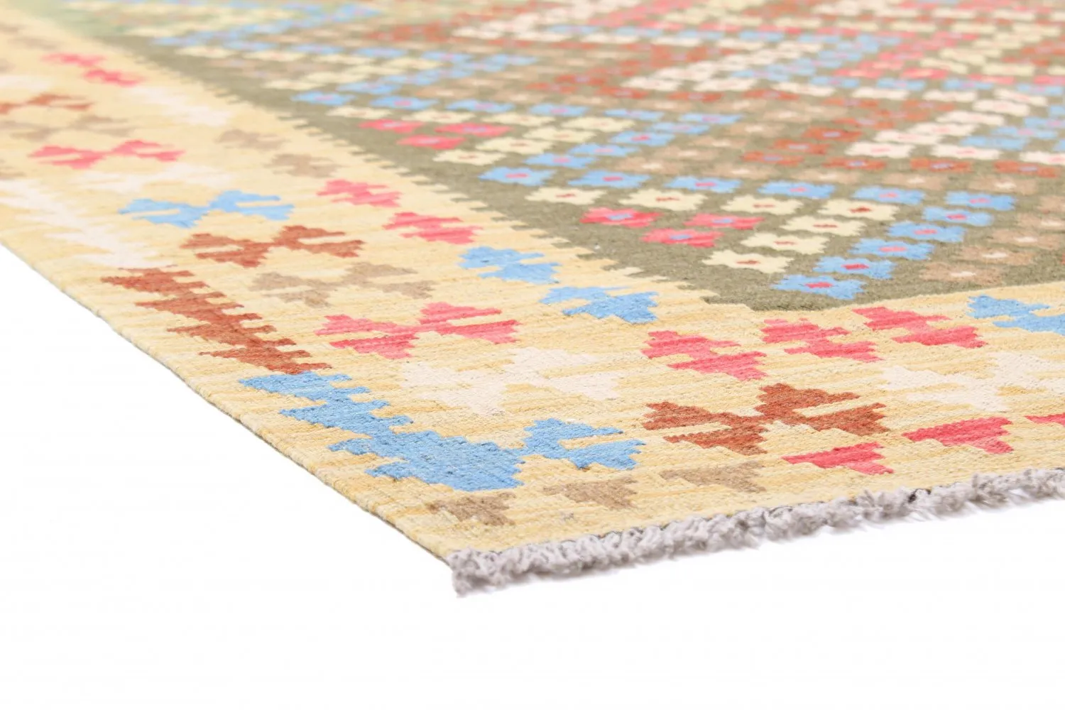 Orientalischer Kelim-Teppich 296 x 205 cm