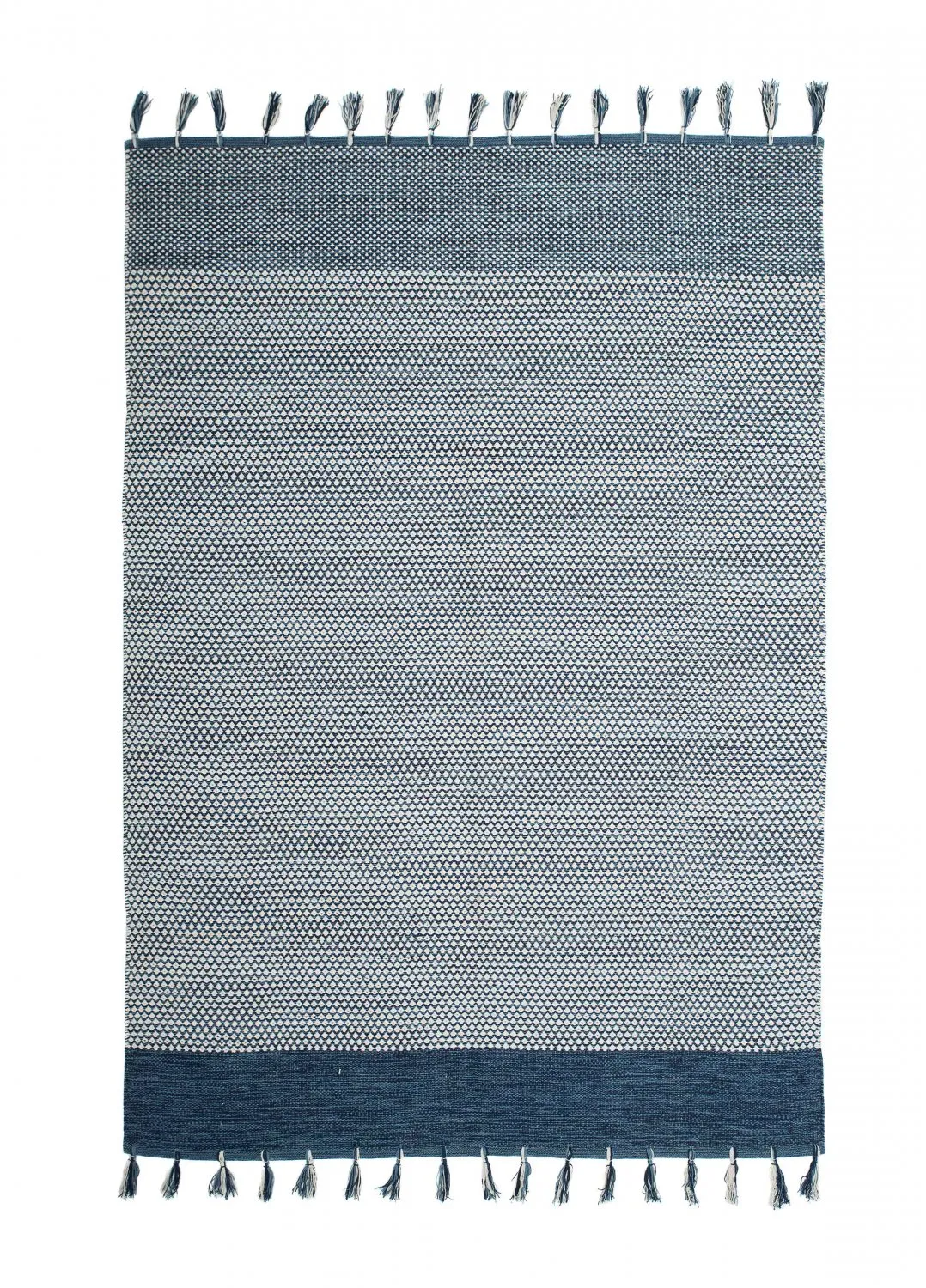 Flickenteppich - Vinga (blau)