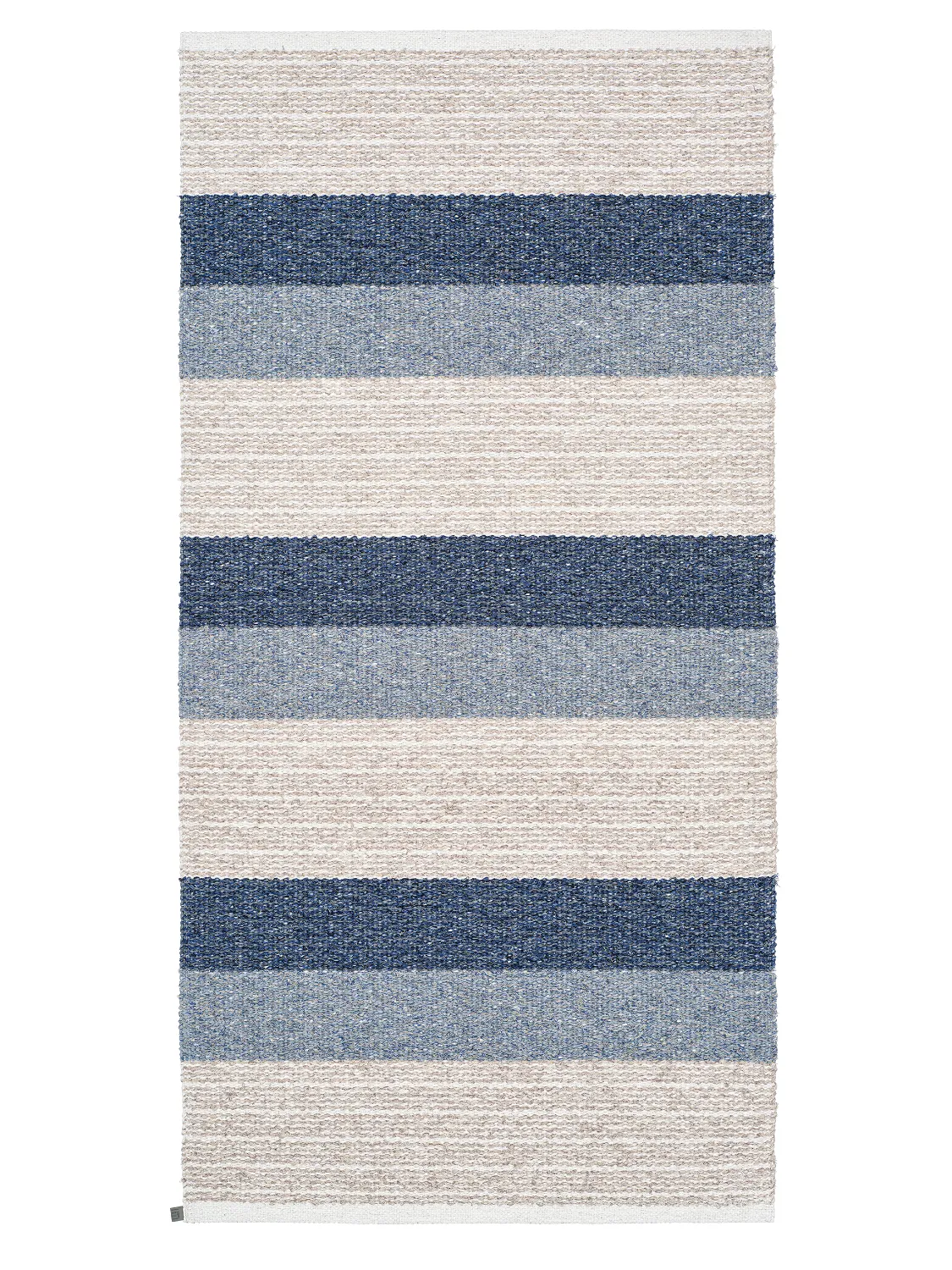 Teppiche aus Kunststoff und Garn - Horredsmattan Myra mix (blau)