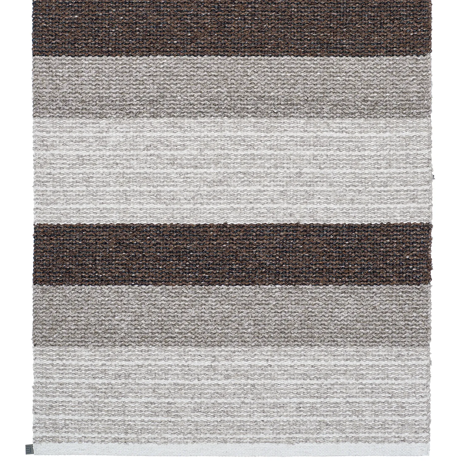 Teppiche aus Kunststoff und Garn - Horredsmattan Myra mix (braun)