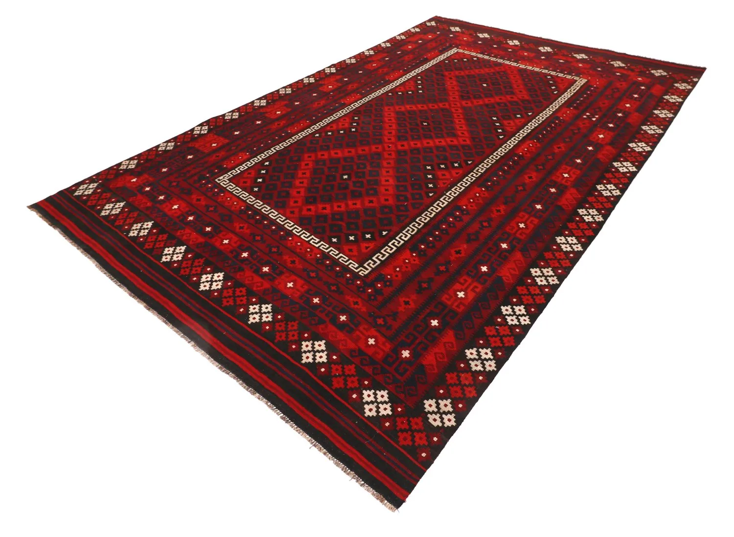 Orientalischer Kelim-Teppich 396 x 254 cm