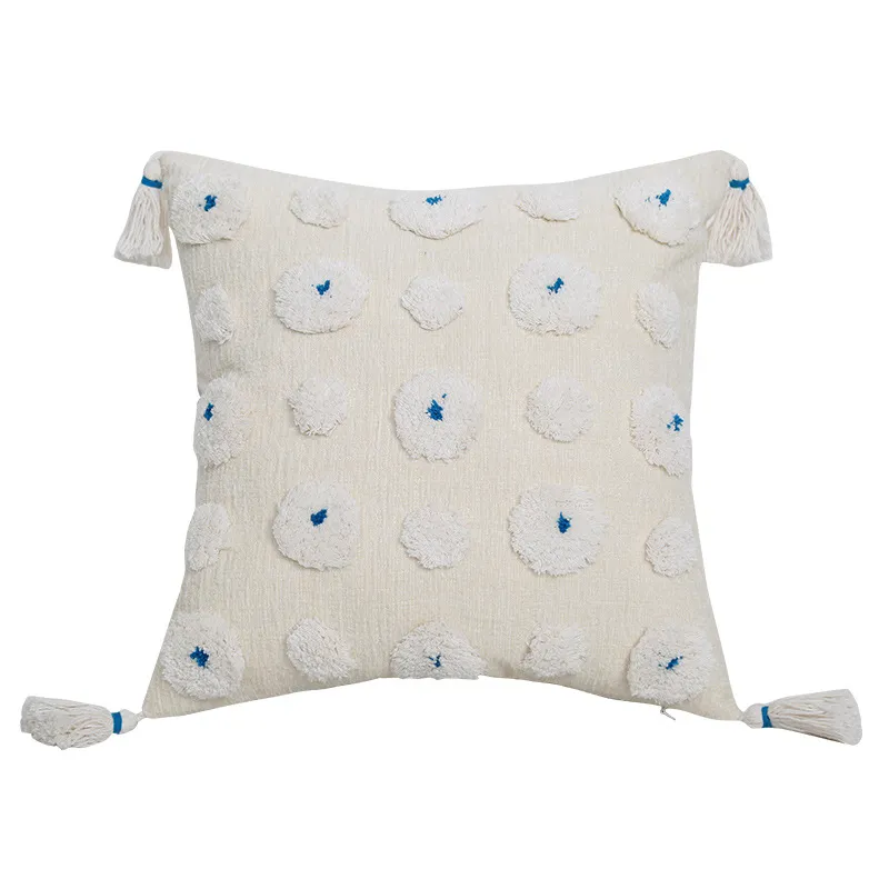 Kissenbezug - Boho Flower (blau)