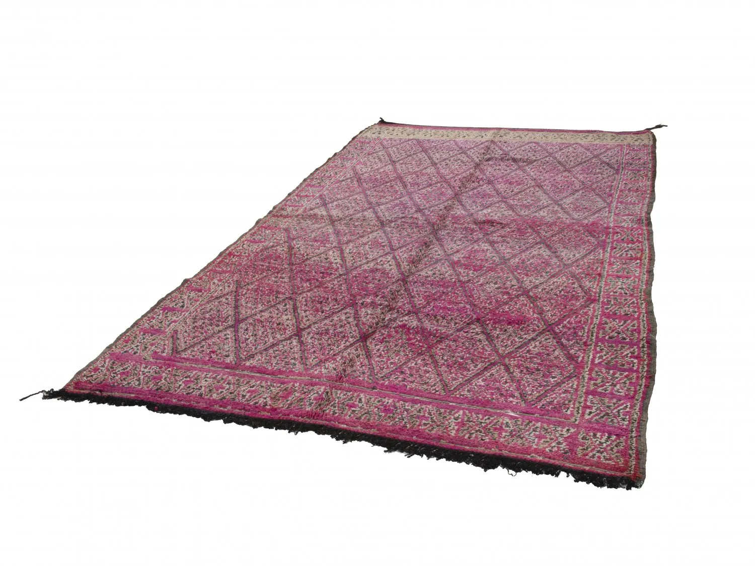 Kelim Marokkanische Berber Teppich Azilal Special Edition 320 x 200 cm