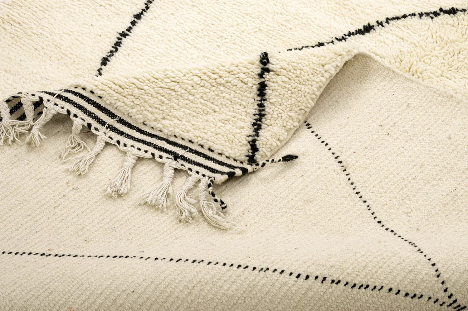 Kelim Marokkanische Berber Teppich Beni Ouarain 155 x 270 cm