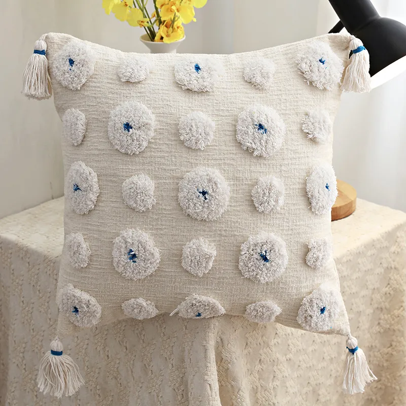 Kissenbezug - Boho Flower (blau)