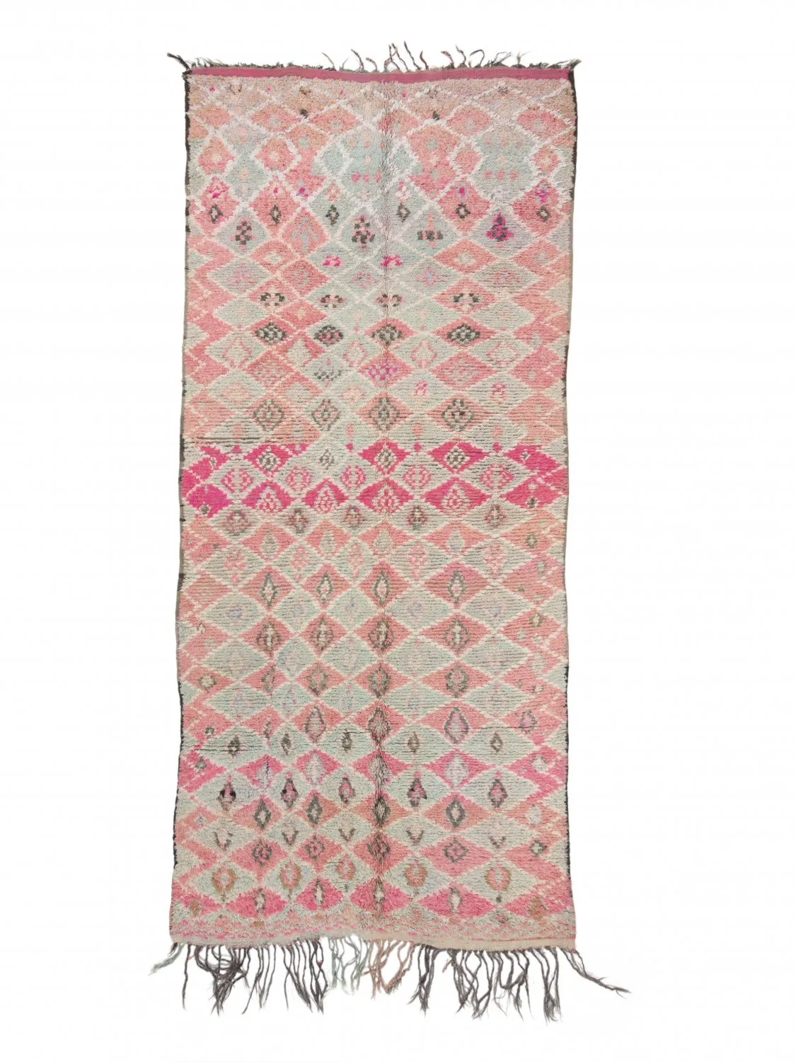 Kelim Marokkanische Berber Teppich Azilal Special Edition 350 x 150 cm