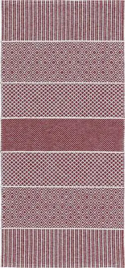 Kunststoffteppiche - Der Horred-Teppich Alfie (rot)