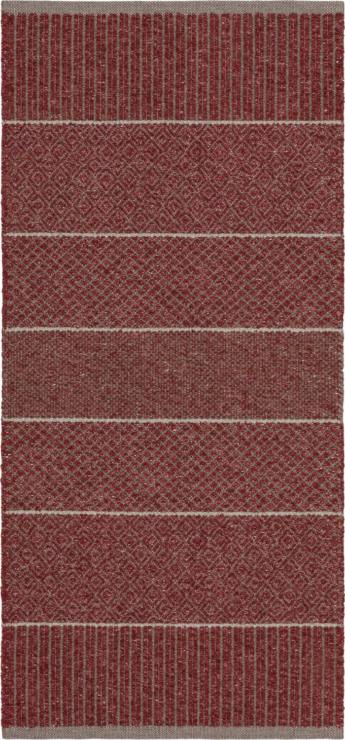 Kunststoffteppiche - Der Horred-Teppich Alice Mix (burgund)