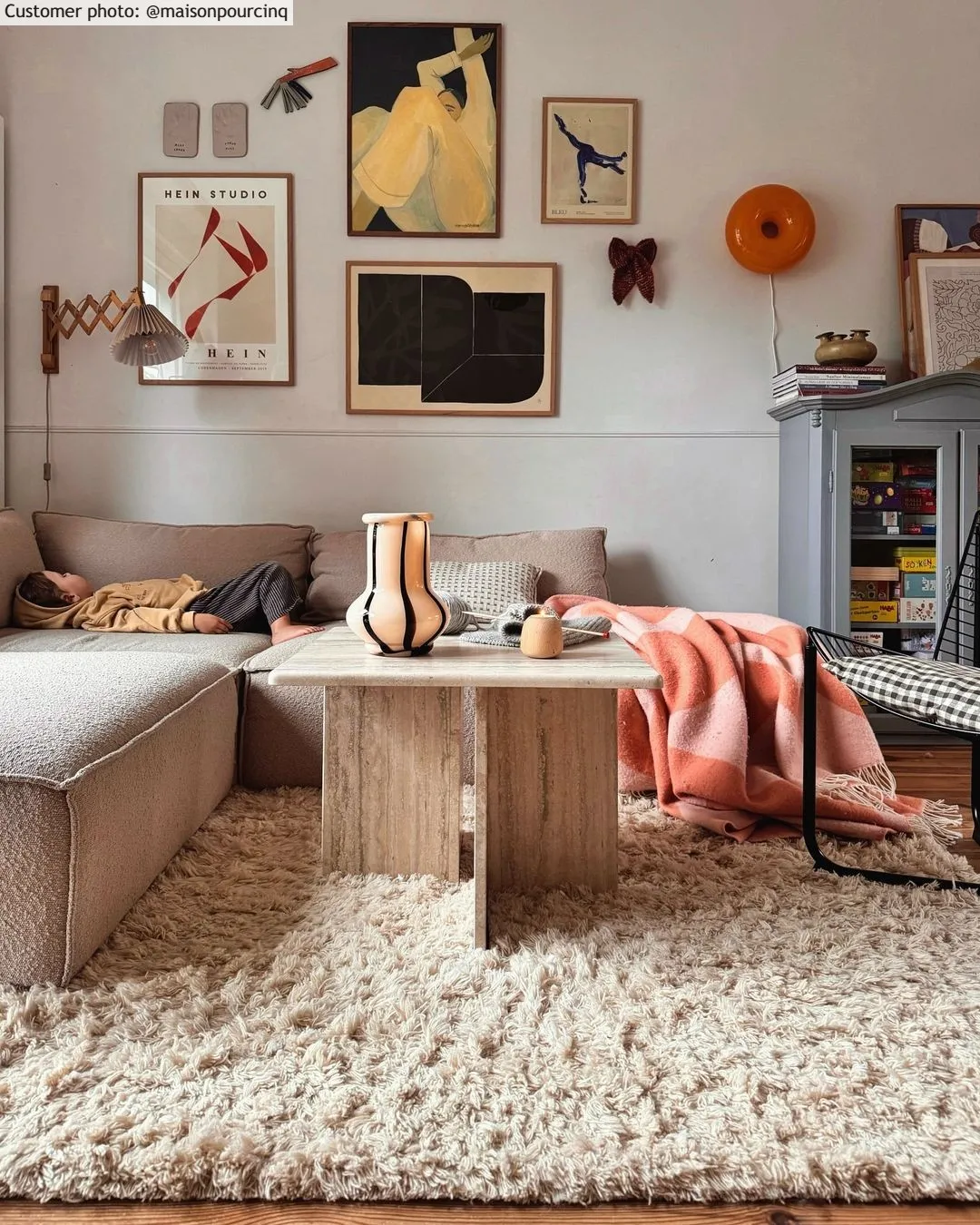 Wollteppich - Aliste Wool Shaggy (alabaster gleam)