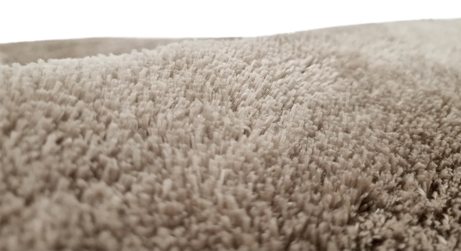 Runde Teppiche - Aranga Super Soft Fur (braun)
