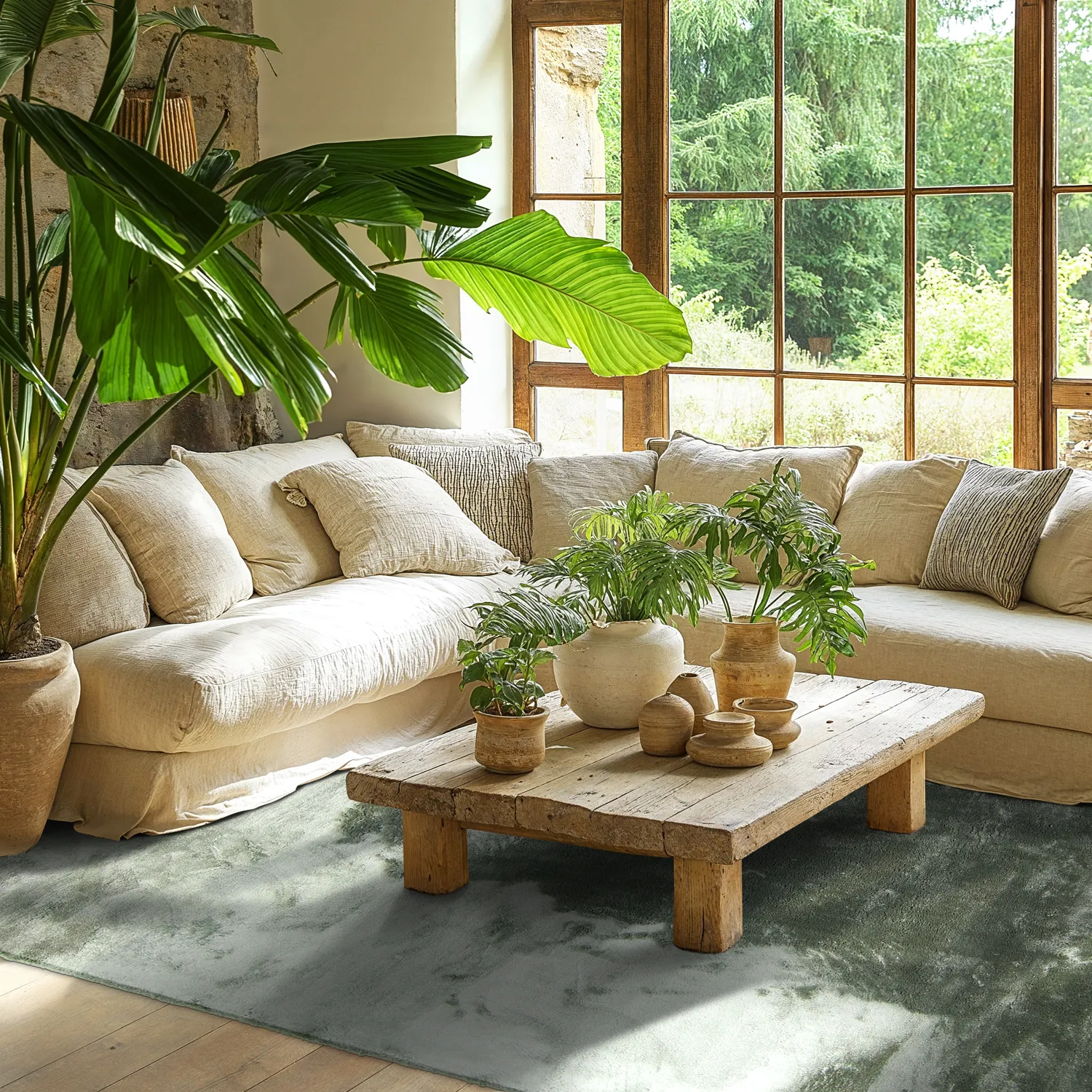 Hochflorteppiche - Aranga Super Soft Fur (grün)