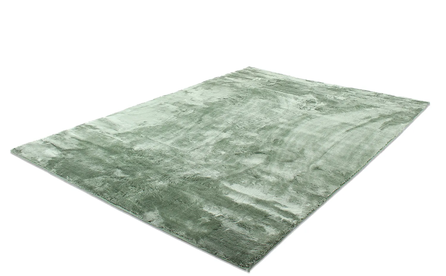 Hochflorteppiche - Aranga Super Soft Fur (grün)