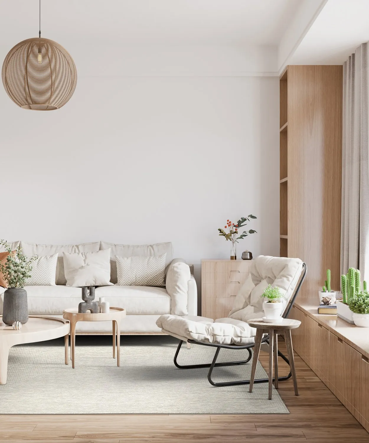 Teppich für innen und außen - Arlo (offwhite)