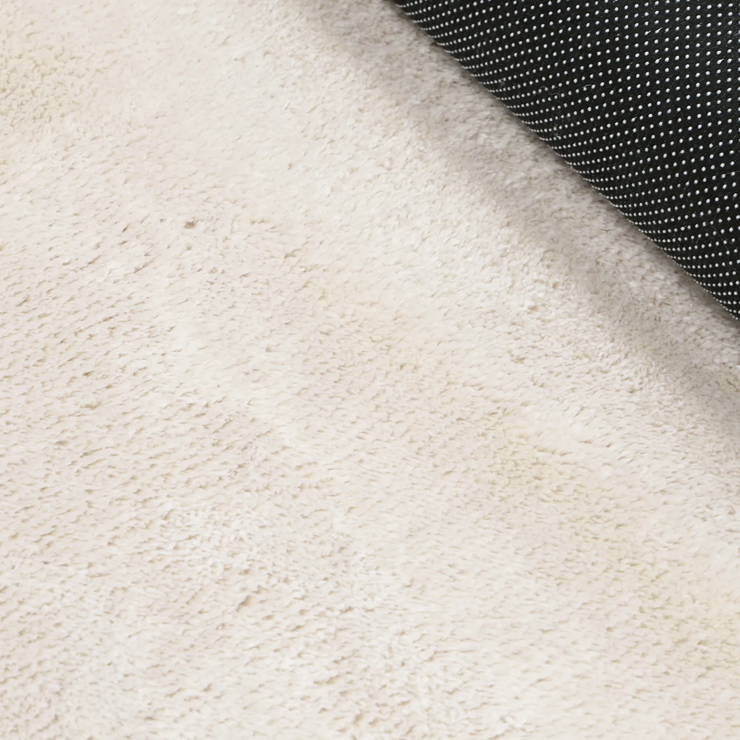 Asymmetrischer Wellen-Hochflor-Teppich - Aranga Super Soft Fur (beige)