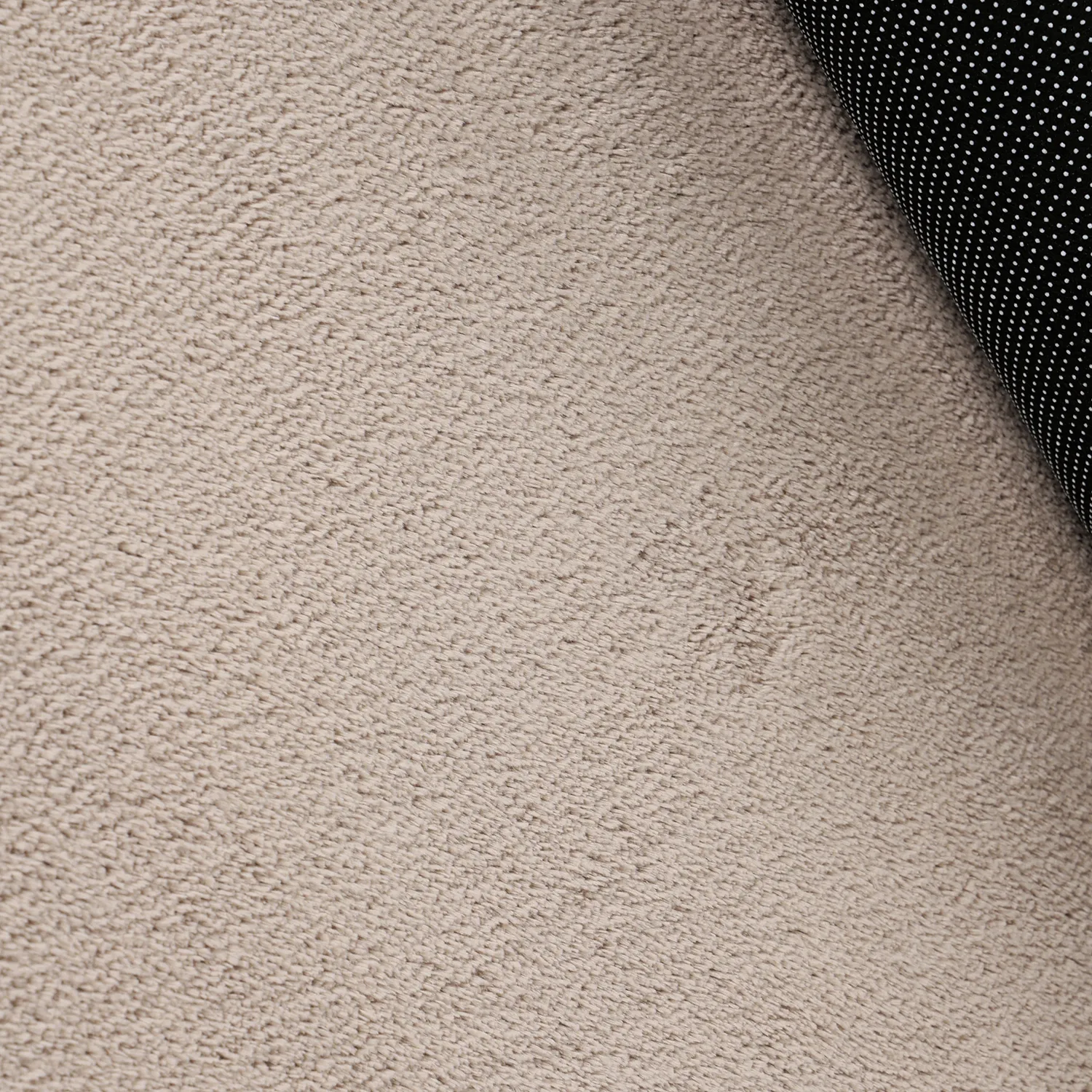 Asymmetrischer Wellen-Hochflor-Teppich - Aranga Super Soft Fur (braun)