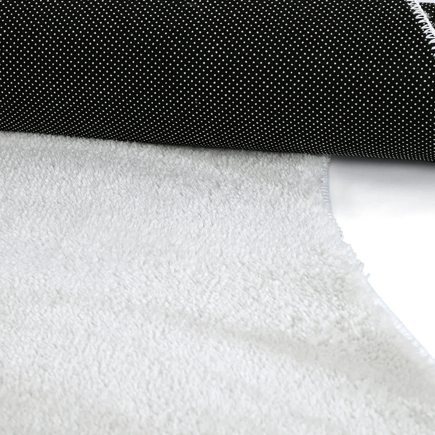 Asymmetrischer Wellen-Hochflor-Teppich - Aranga Super Soft Fur (weiß)