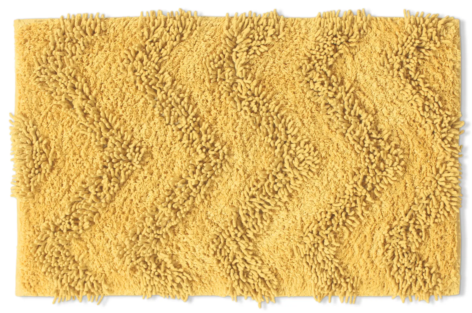 Badezimmerteppich - Tressa (gelb)