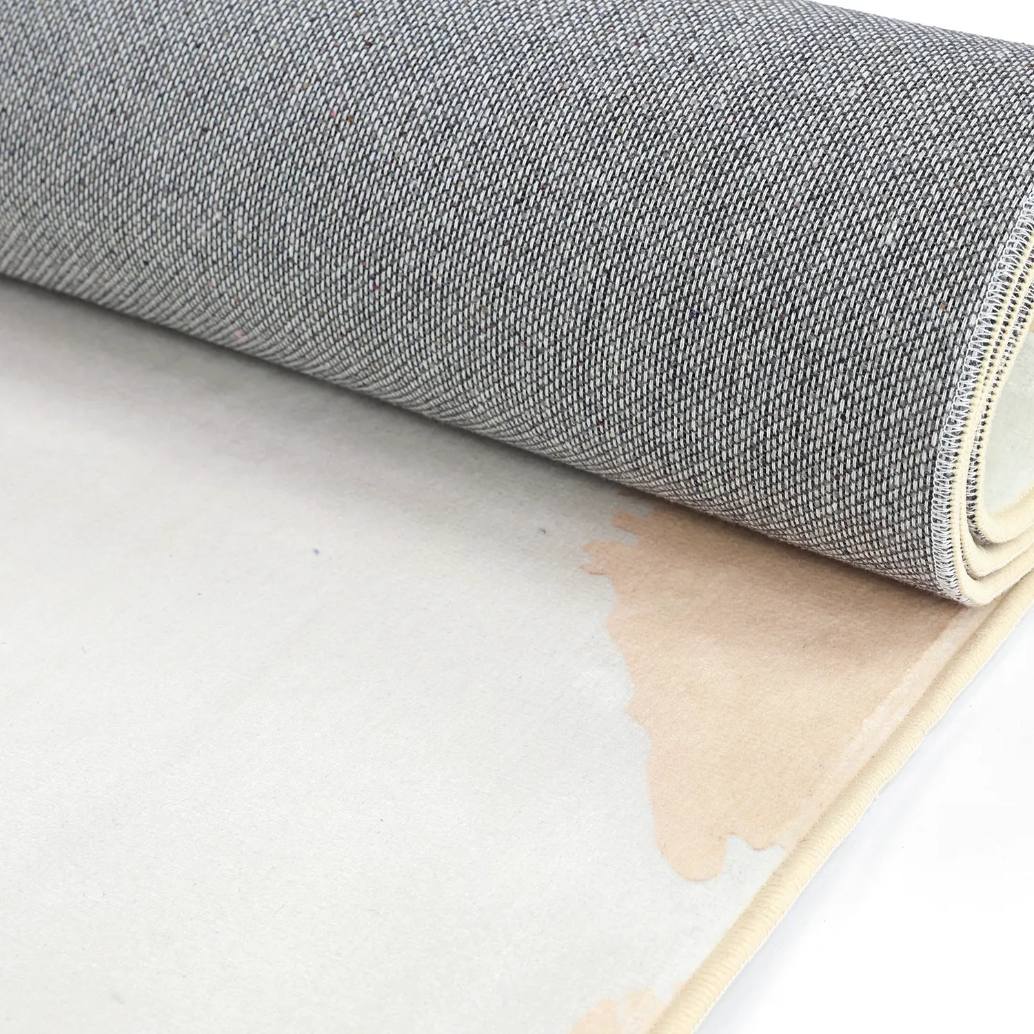 Kinderteppich - Animal Map (beige)