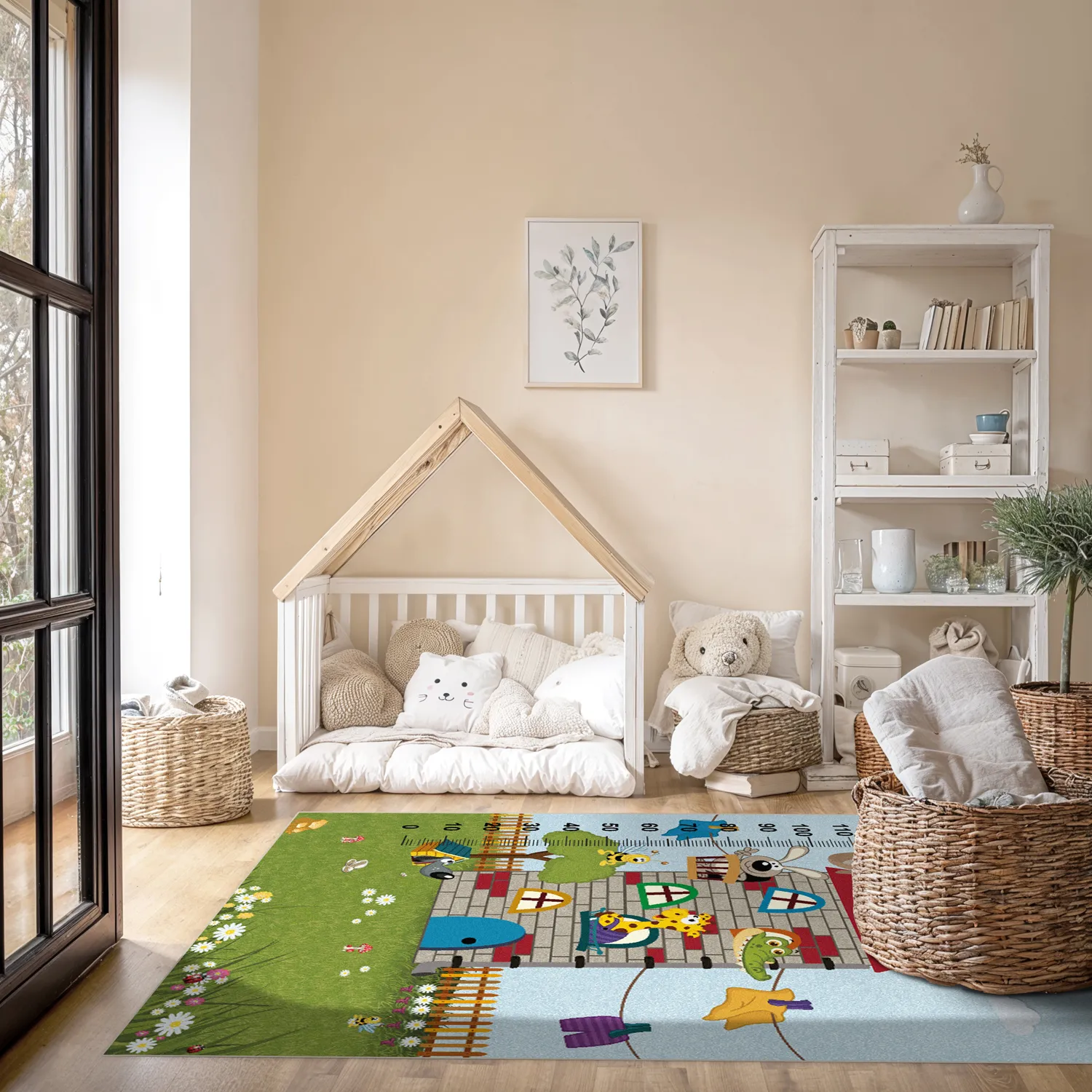 Kinderteppich - Funny house