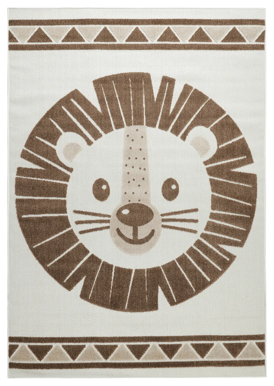 Kinderteppich - Kind Lion (creme/braun)