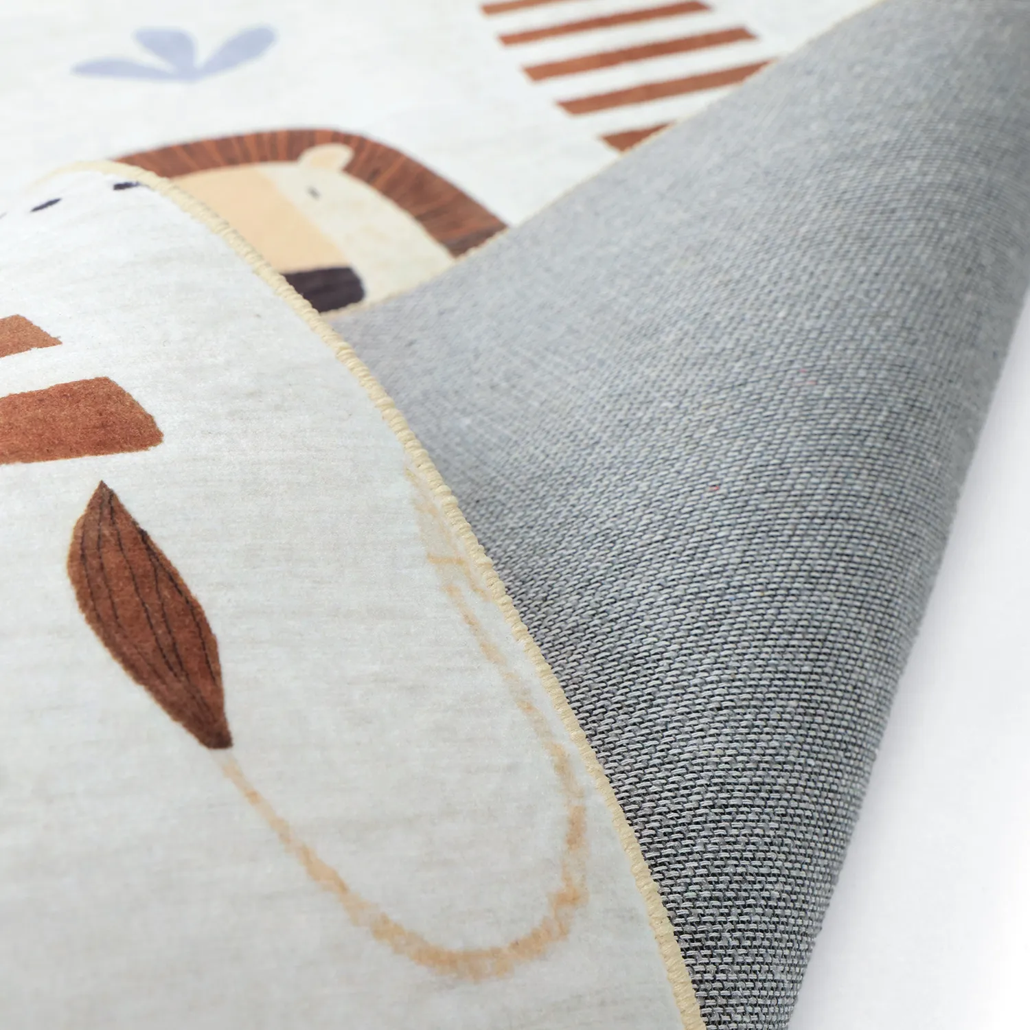 Kinderteppich - Lion Friends (beige)