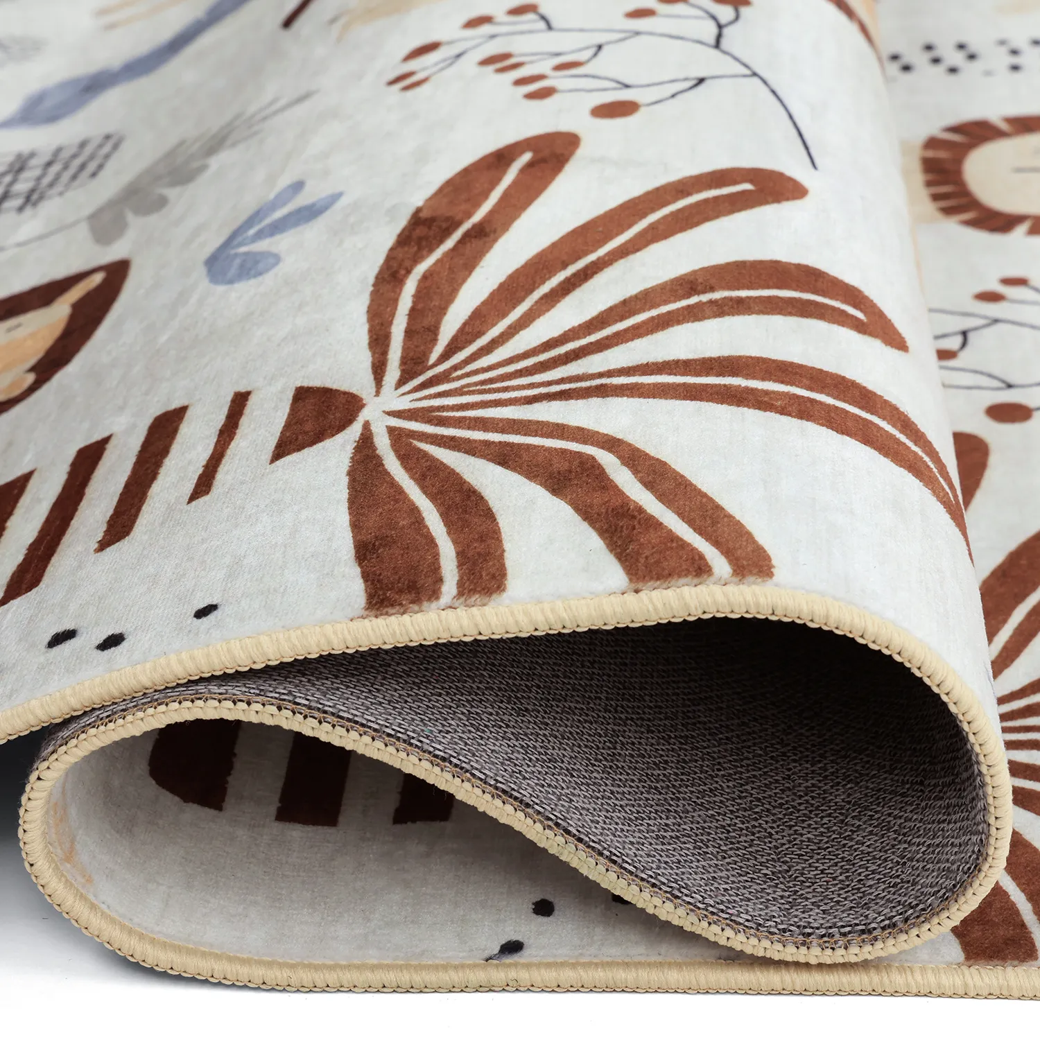 Kinderteppich - Lion Friends (beige)