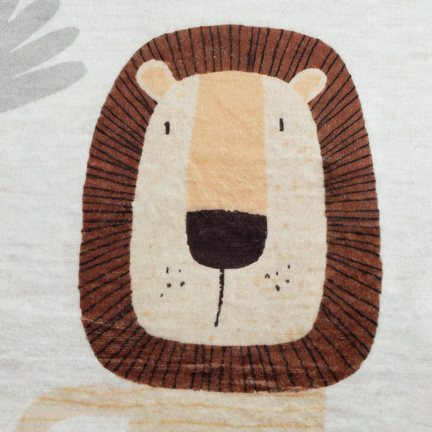 Kinderteppich - Lion Friends (beige)